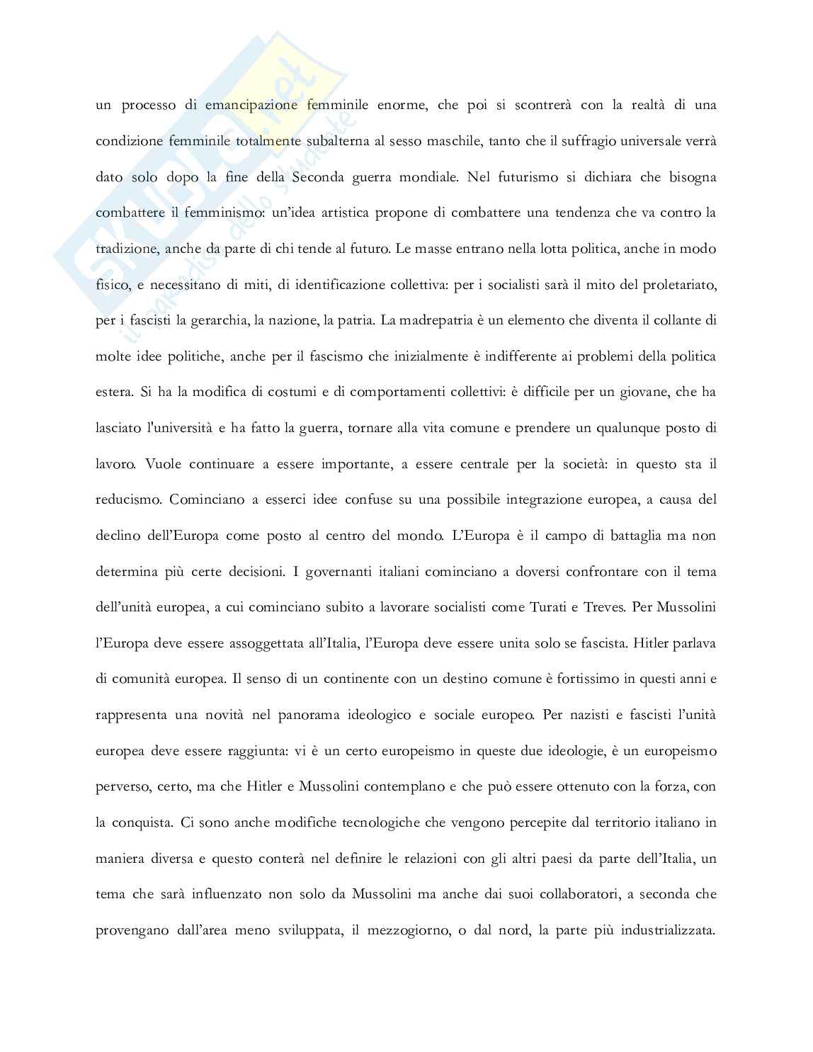 Riassunto esame Storia della politica estera italiana, Prof. Graglia Piero, libro consigliato La politica estera dell'Italia, dallo Stato unitario ai giorni nostri, Mammarella, Cacace Pag. 21