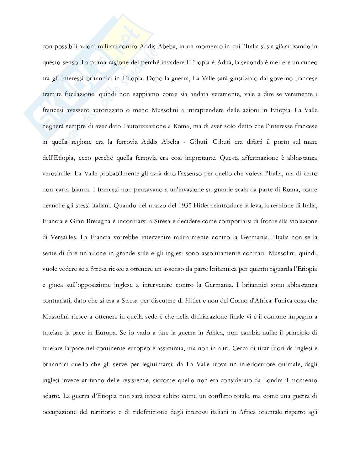 Riassunto esame Storia della politica estera italiana, Prof. Graglia Piero, libro consigliato La politica estera dell'Italia, dallo Stato unitario ai giorni nostri, Mammarella, Cacace Pag. 41