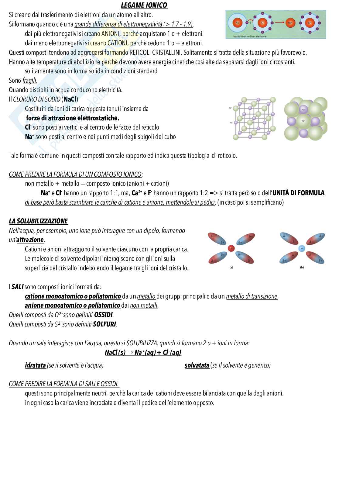 Appunti esame Chimica generale e inorganica Pag. 16