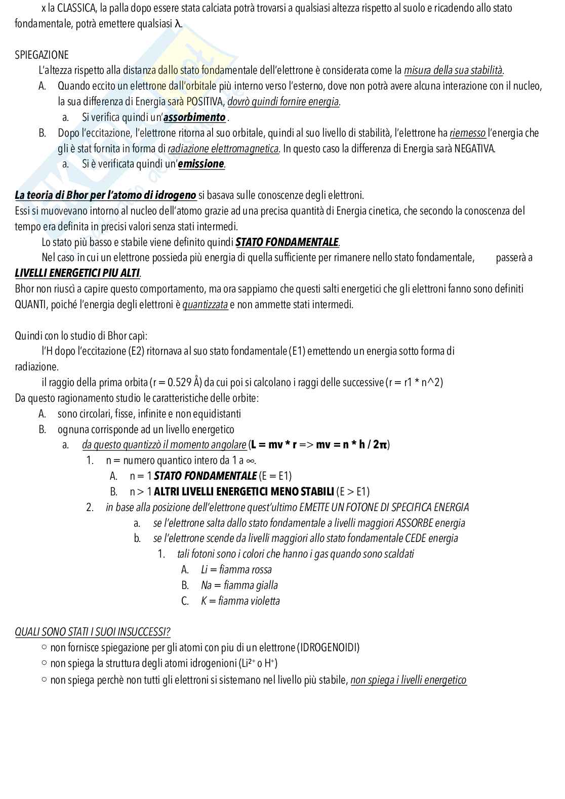 Appunti esame Chimica generale e inorganica Pag. 6