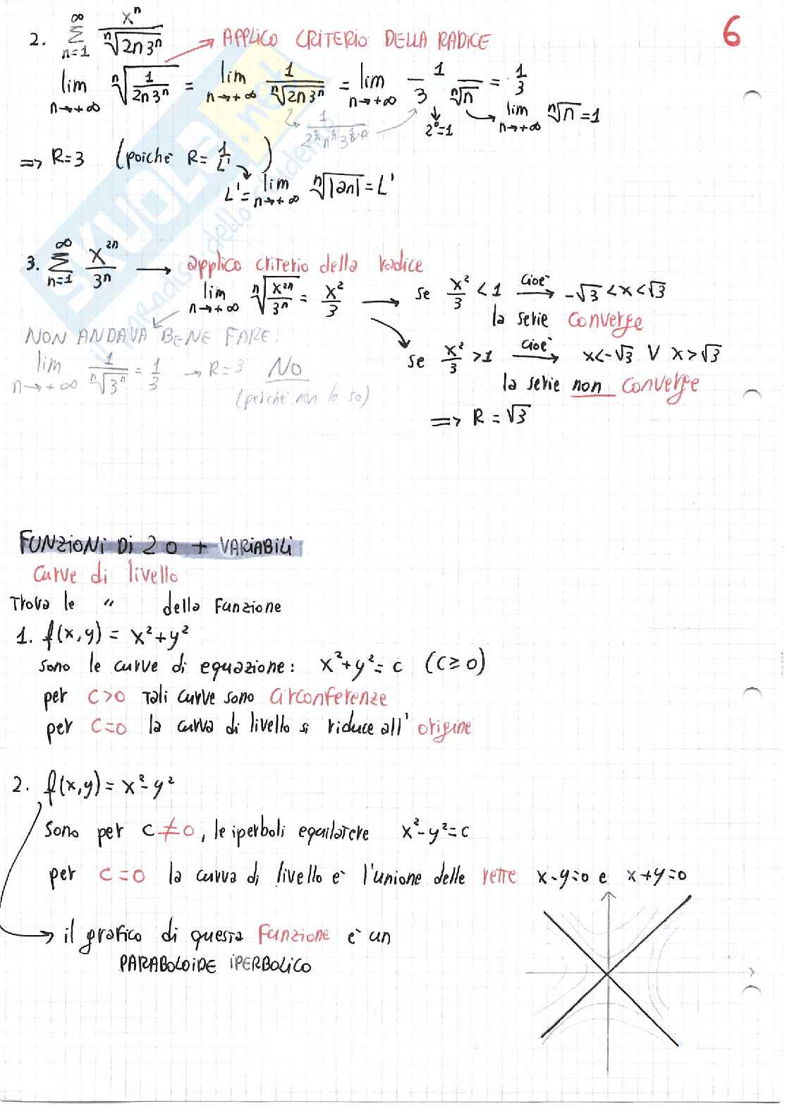 Esercizi svolti di Analisi matematica 2 Pag. 6