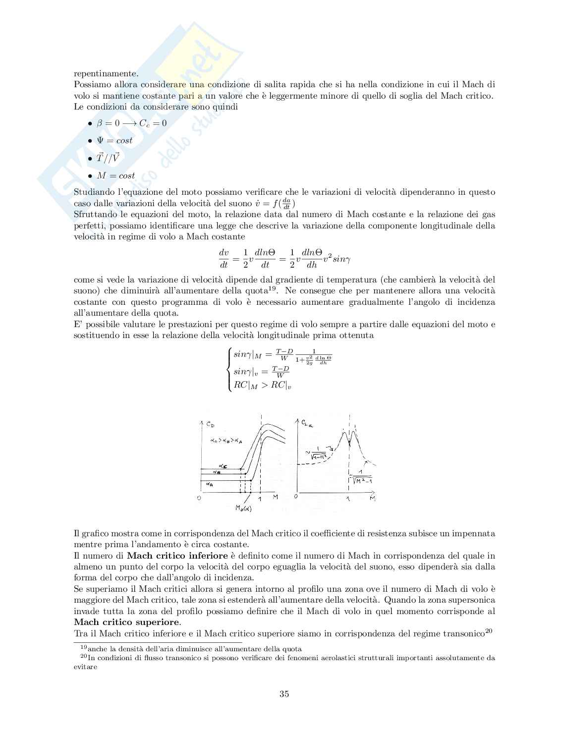 Appunti del corso di Meccanica del volo (atmosferico) Pag. 36