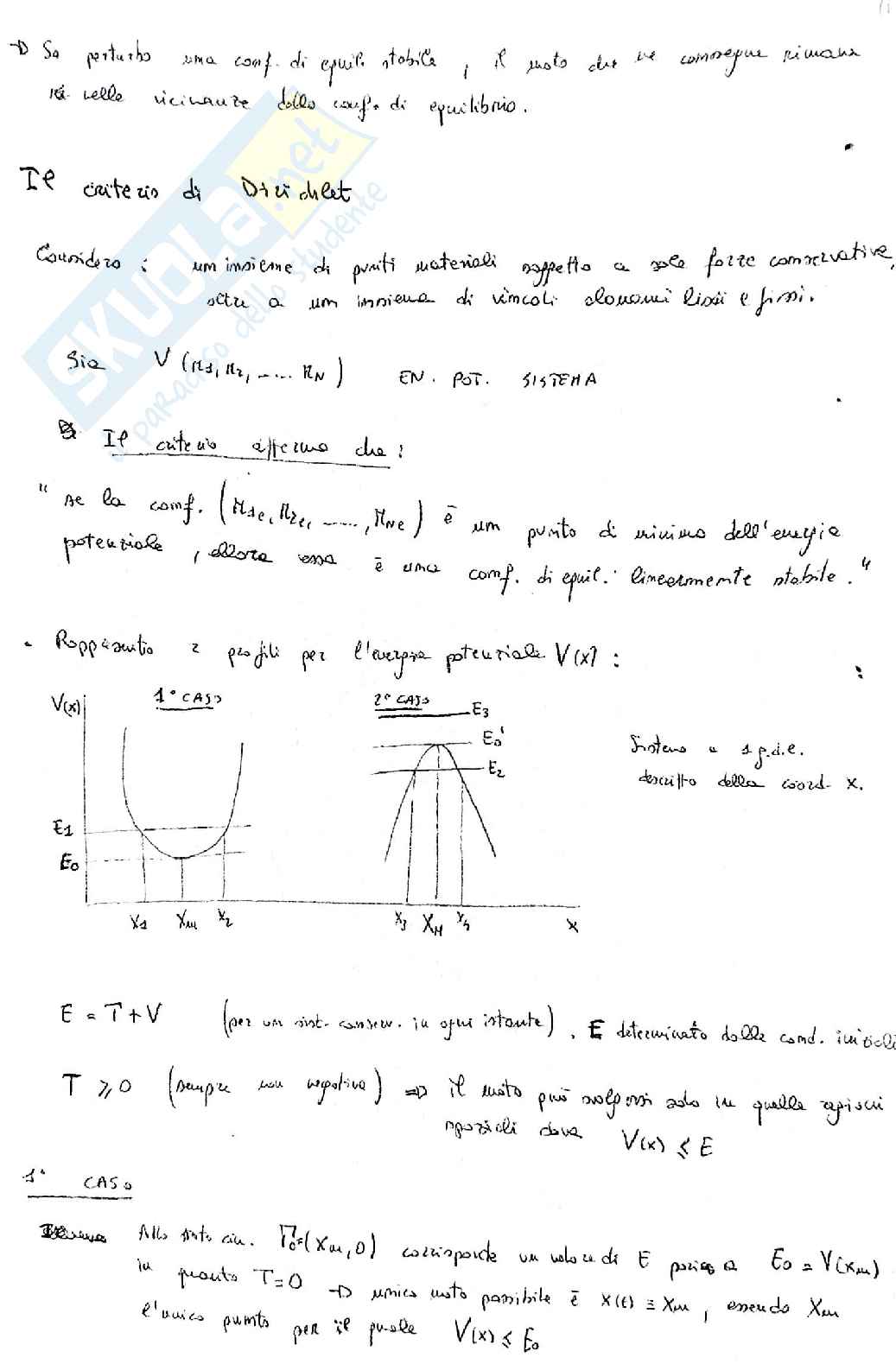 Appunti meccanica razionale Pag. 11