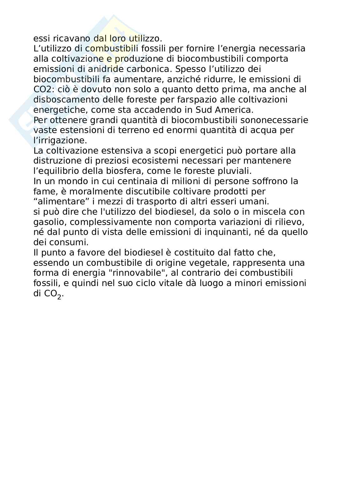 Rifiuti e Biodiesel tesina Pag. 11