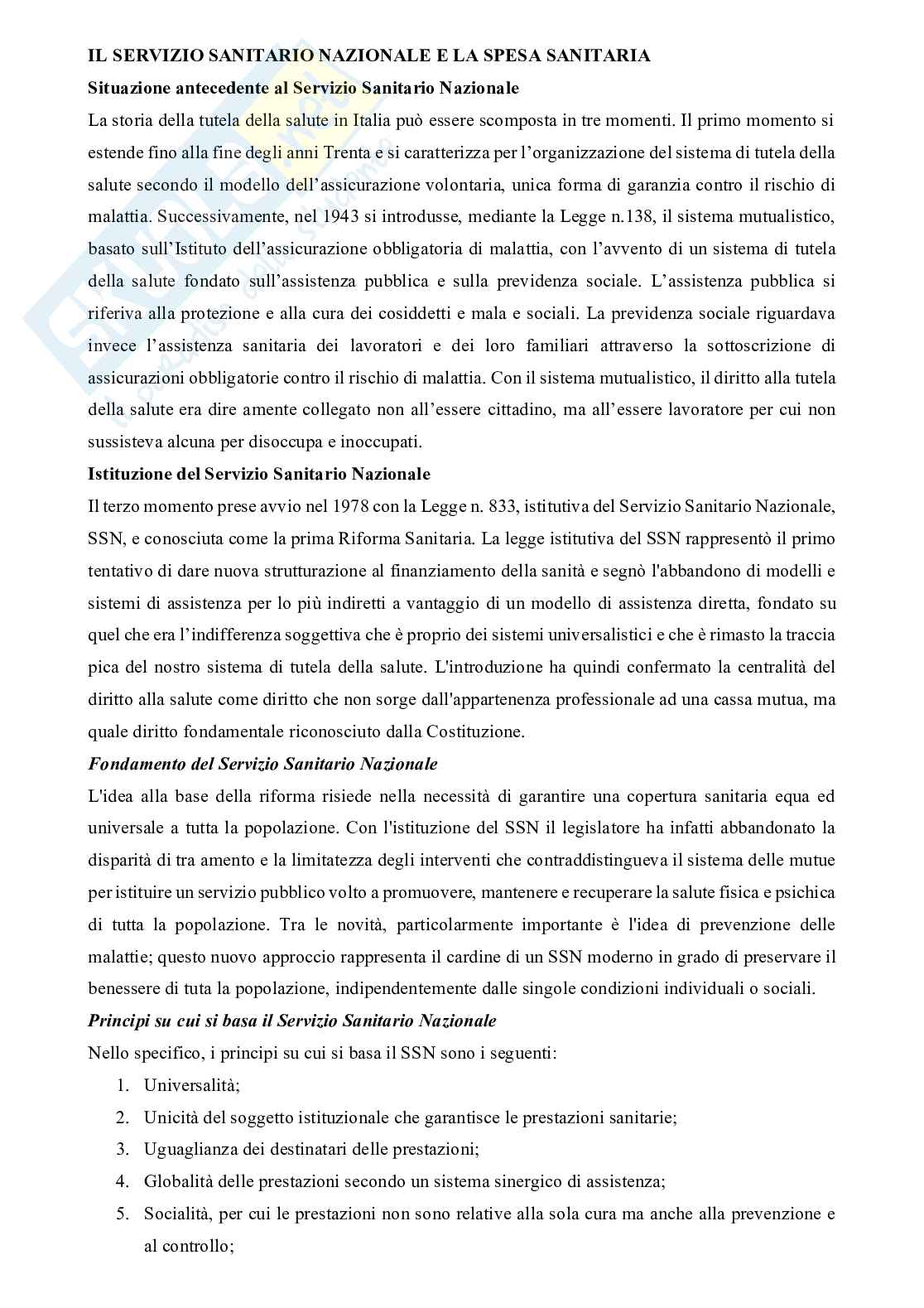 Gestione della farmacia Pag. 1