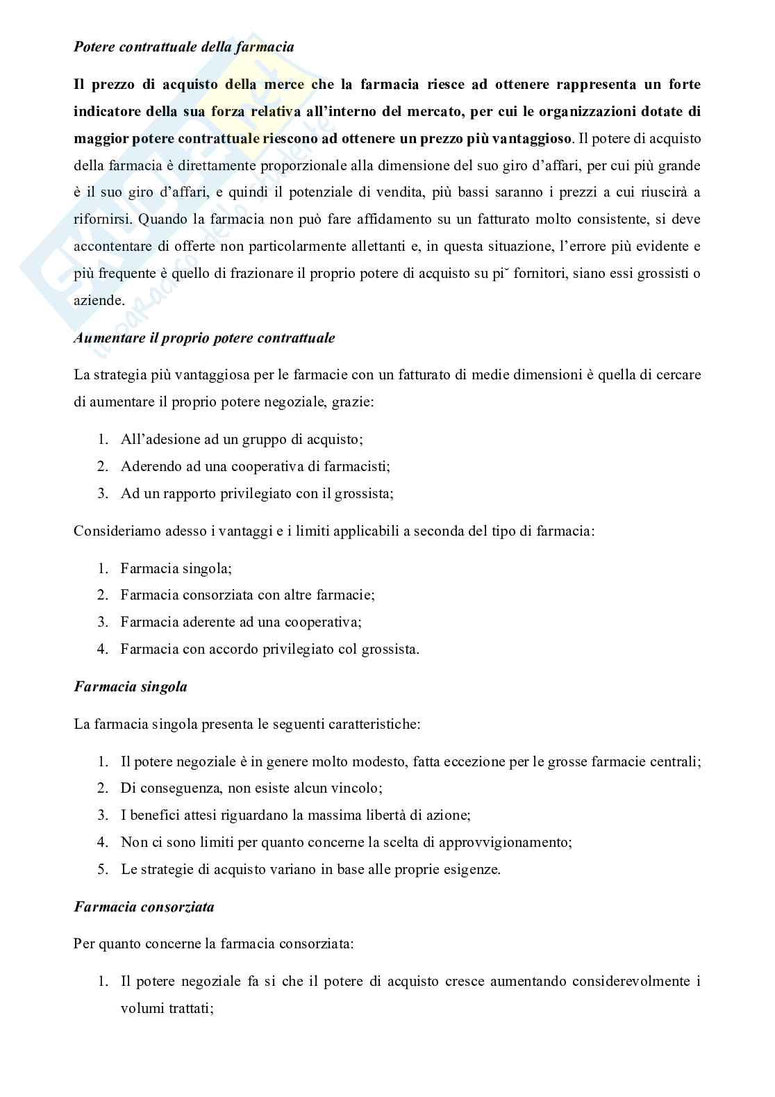 Gestione della farmacia Pag. 66
