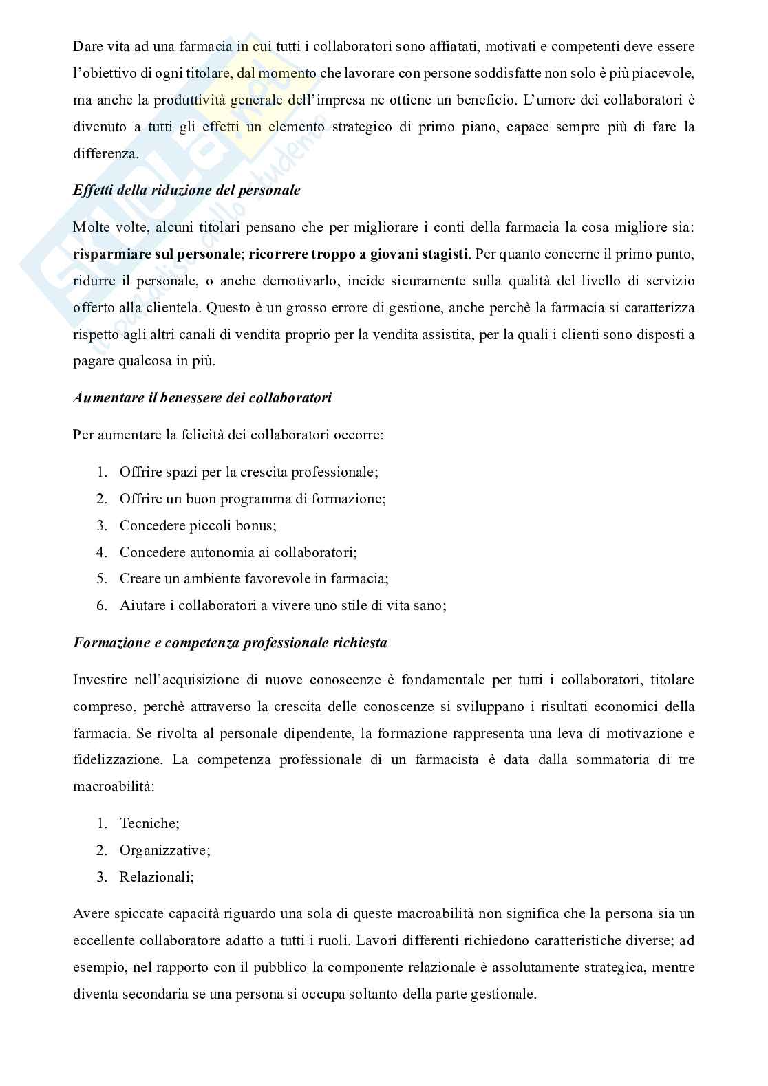 Gestione della farmacia Pag. 76