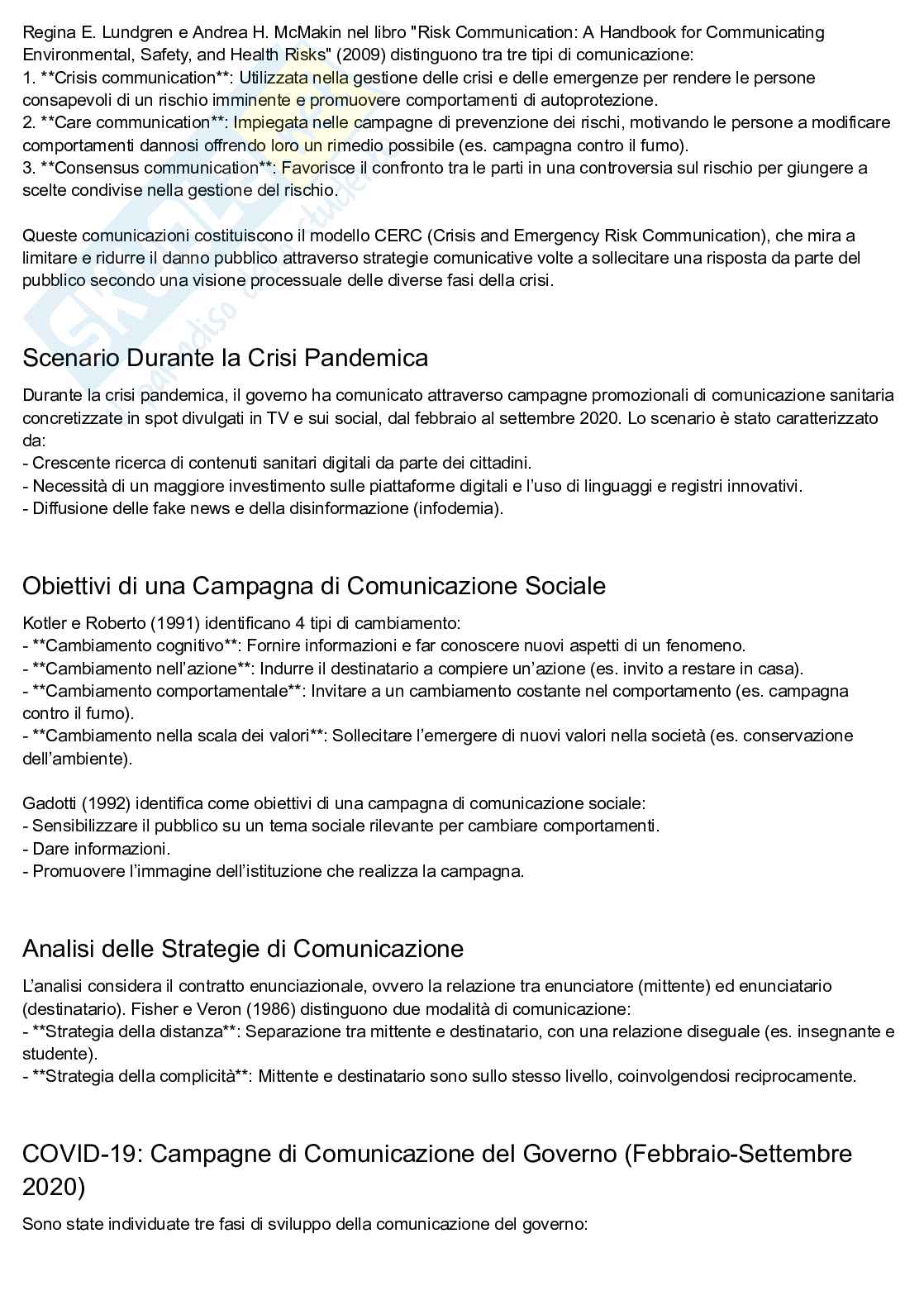 Appunti esame di Comunicazione pubblica e istituzionale Pag. 36