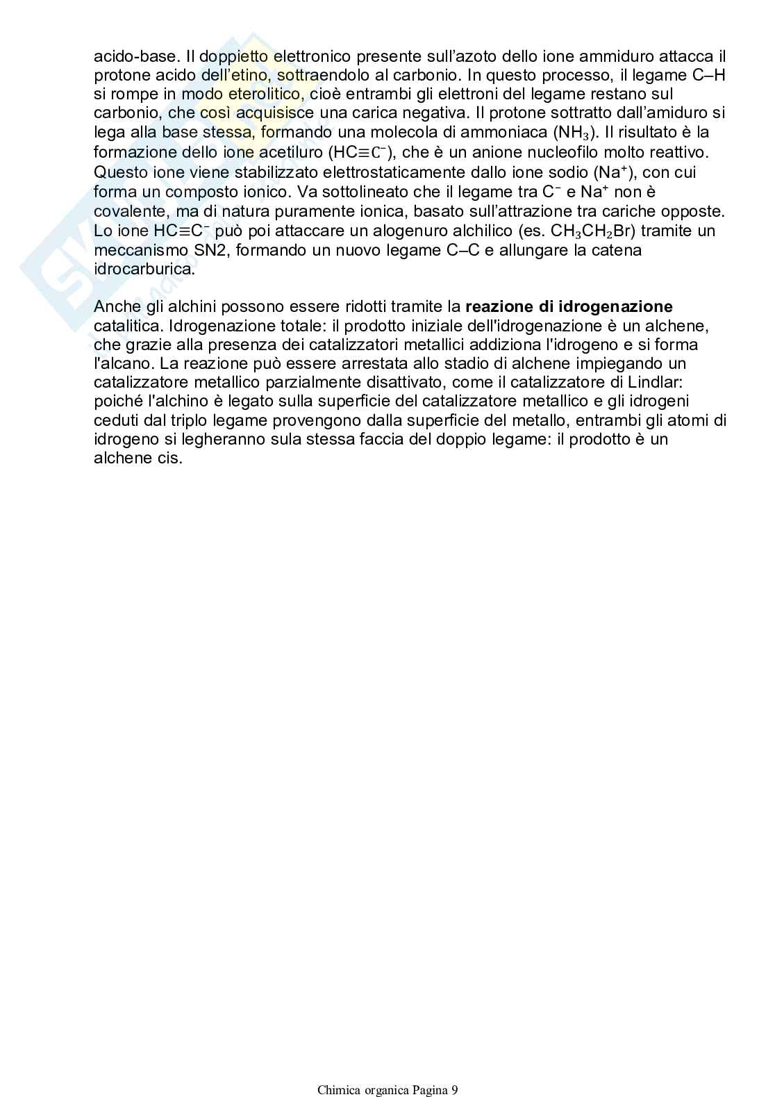 Riassunto esame Chimica organica per l'ingegneria chimica e alimentare, Prof. Savorani Francesco, libro consigliato Elementi di chimica organica, Yurkanis Bruice Pag. 21