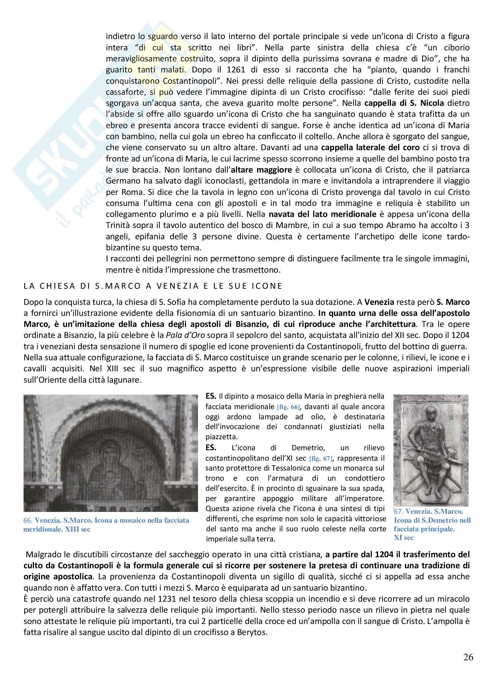 Riassunto esame Storia del Cristianesimo, prof. Monaci, libro consigliato Il Culto delle Immagini di Belting Pag. 26
