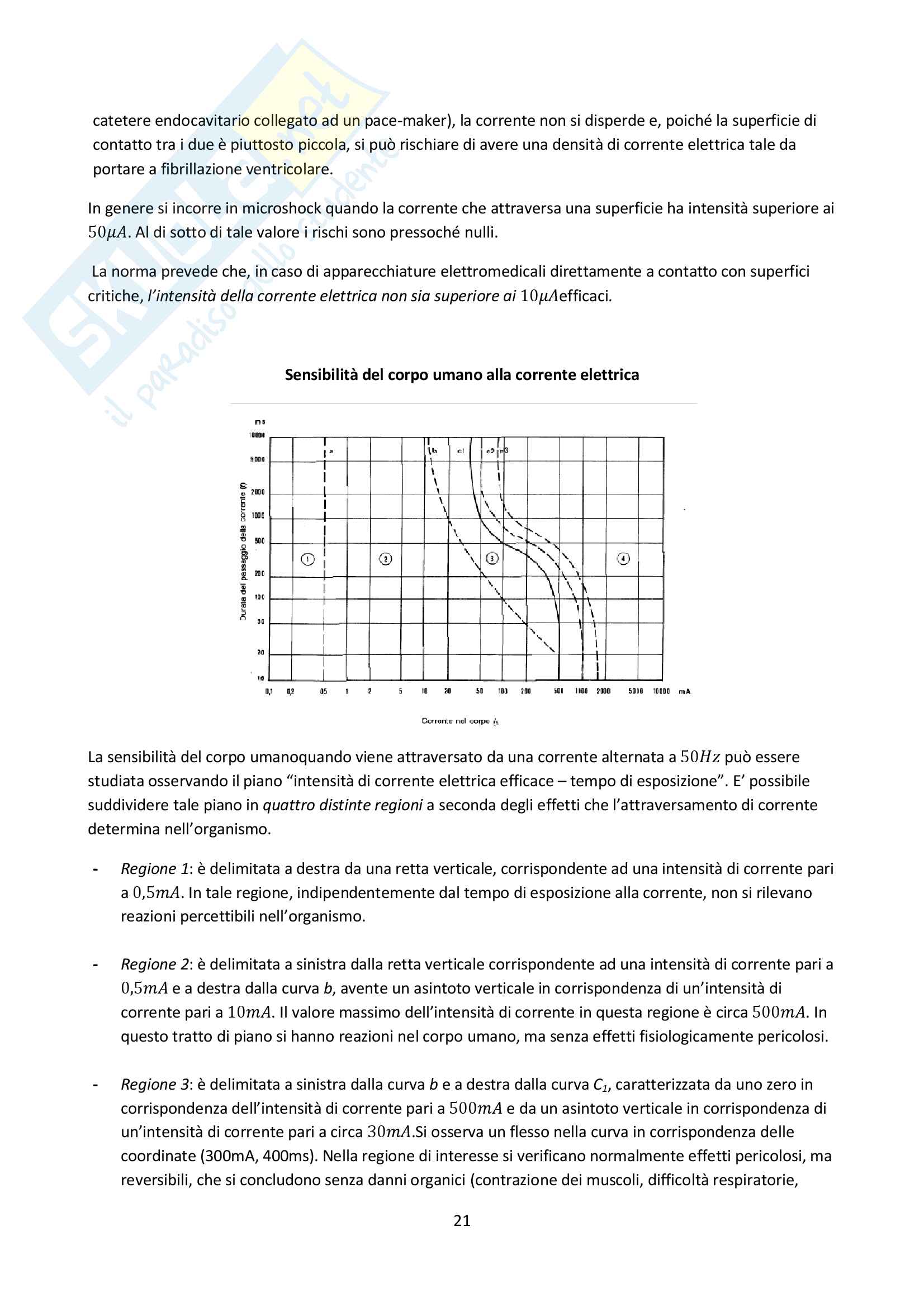 Riassunto di bioingegneria elettronica Pag. 21