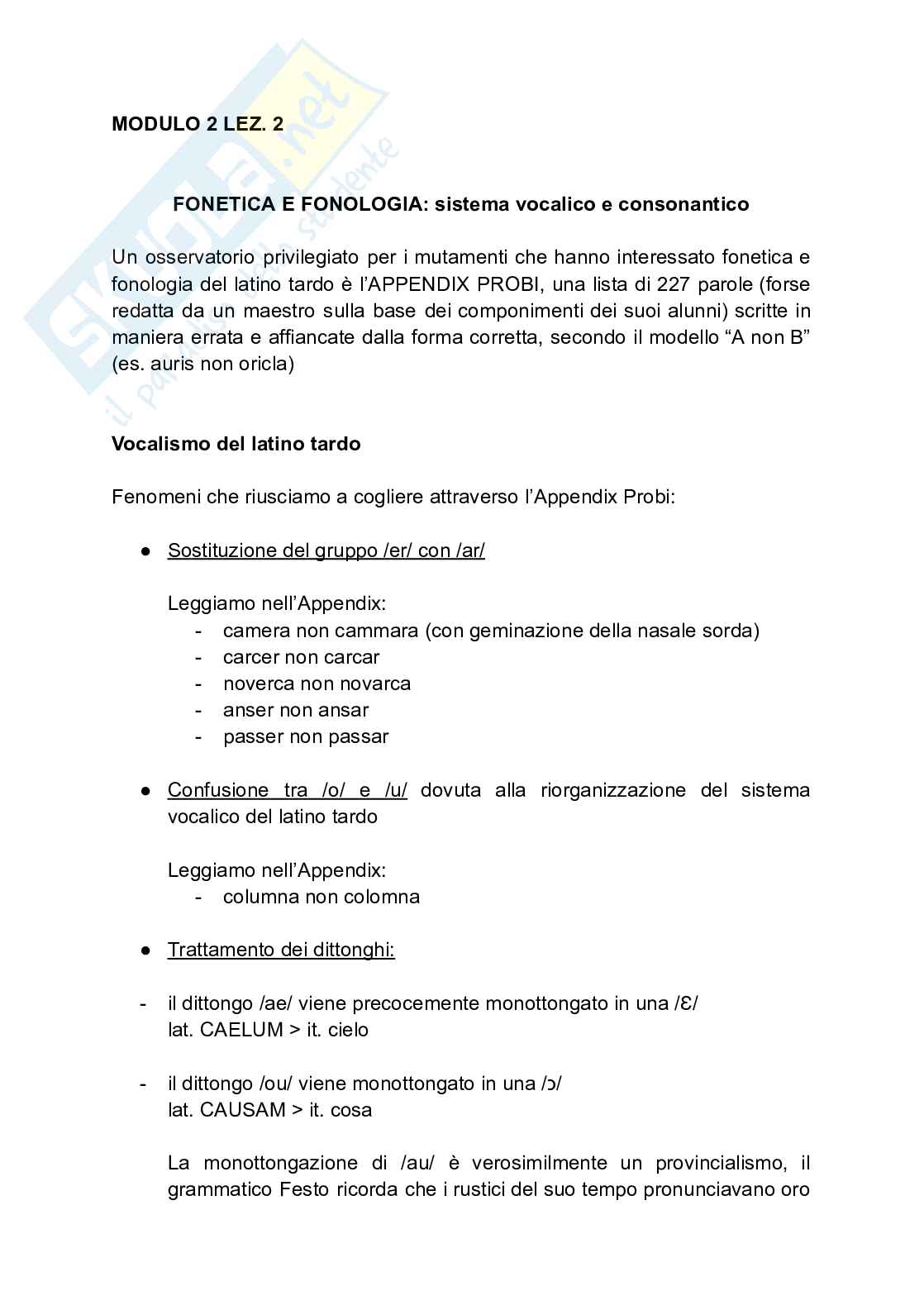 Riassunto esame Storia della lingua latina medievale, Prof. Ricciardi Alberto, libro consigliato Manuale di latino medievale, Norberg, Dag, Oldoni Pag. 6