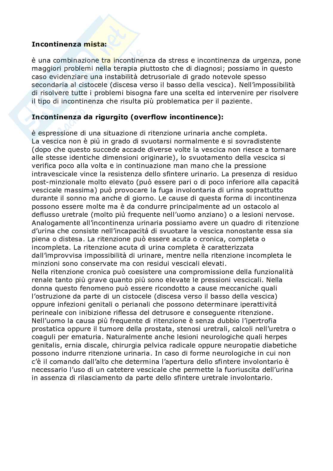 Riabilitazione del pavimento pelvico Pag. 11