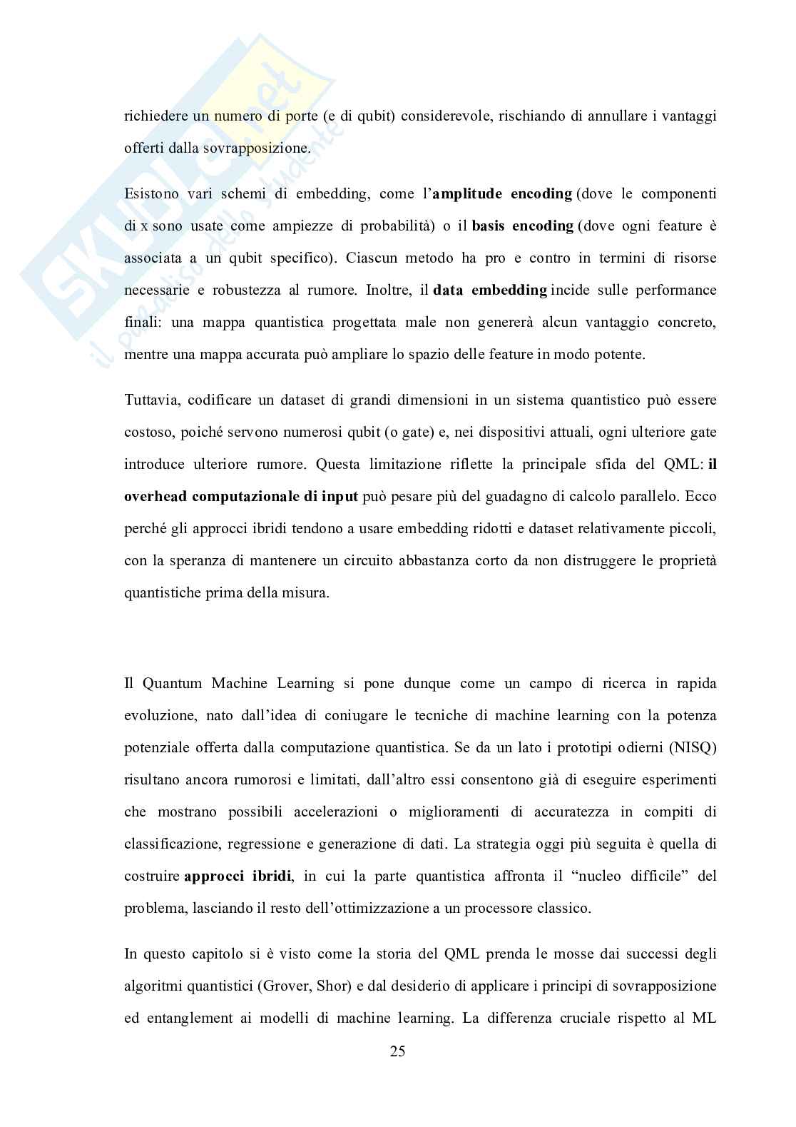 Quantum Machine Learning: Challenges and Opportunities Pag. 26