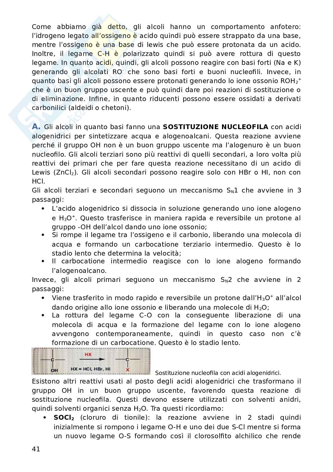 Appunti di chimica organica 1 Pag. 41