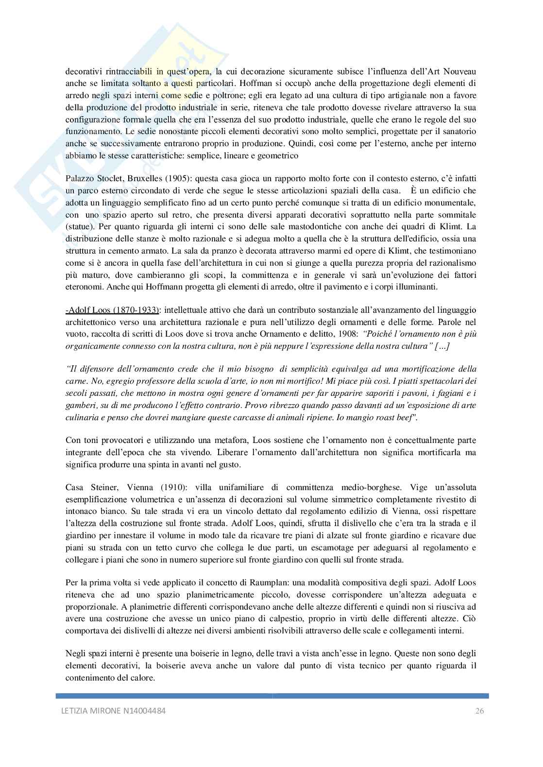 Storia dell'architettura contemporanea Pag. 26
