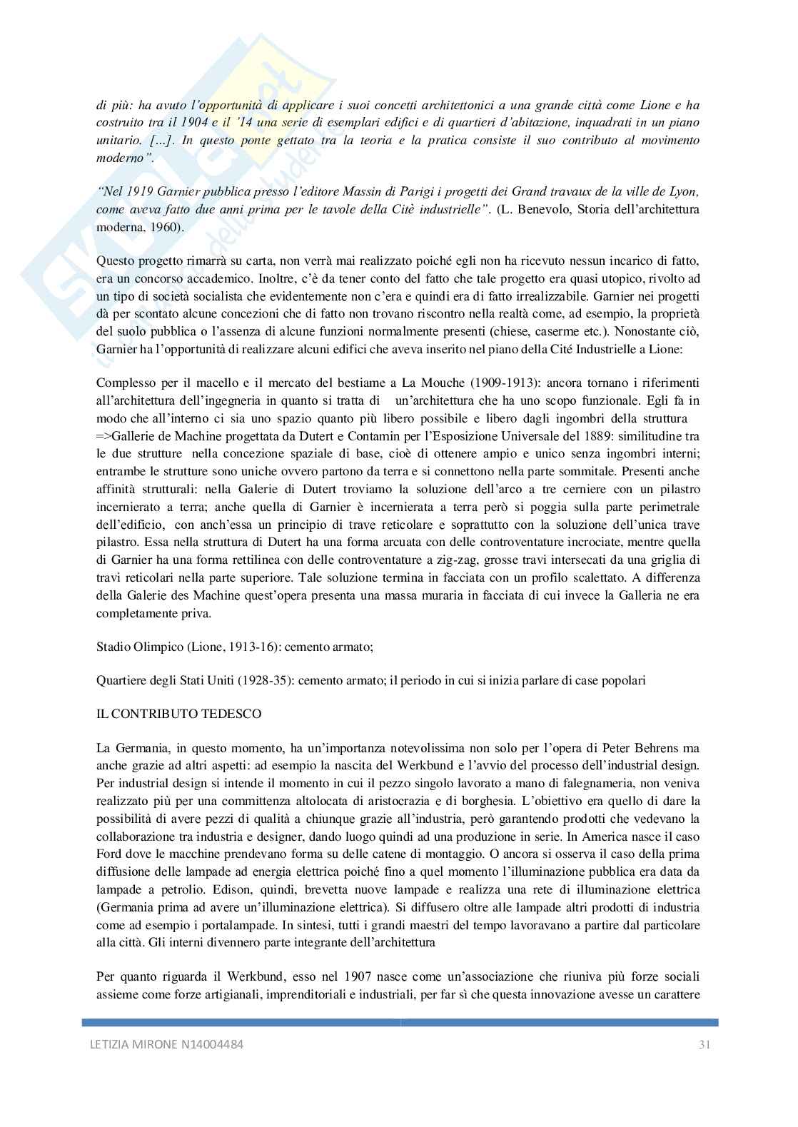 Storia dell'architettura contemporanea Pag. 31