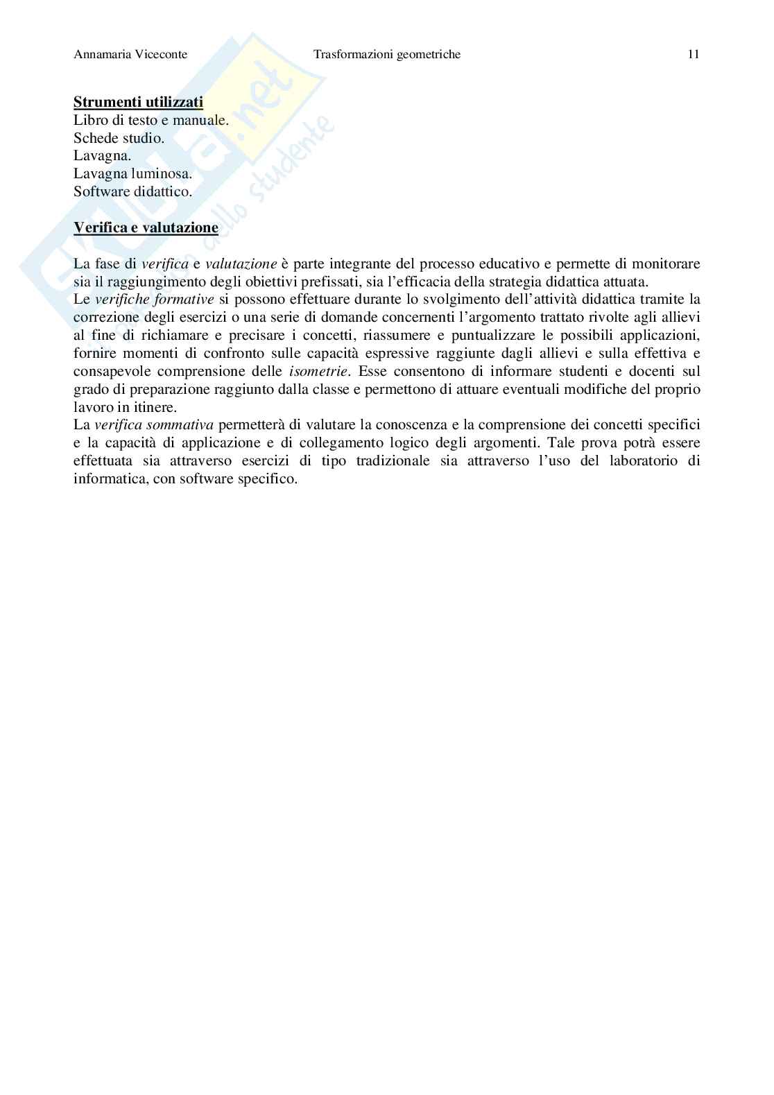 Trasformazioni geometriche Pag. 11