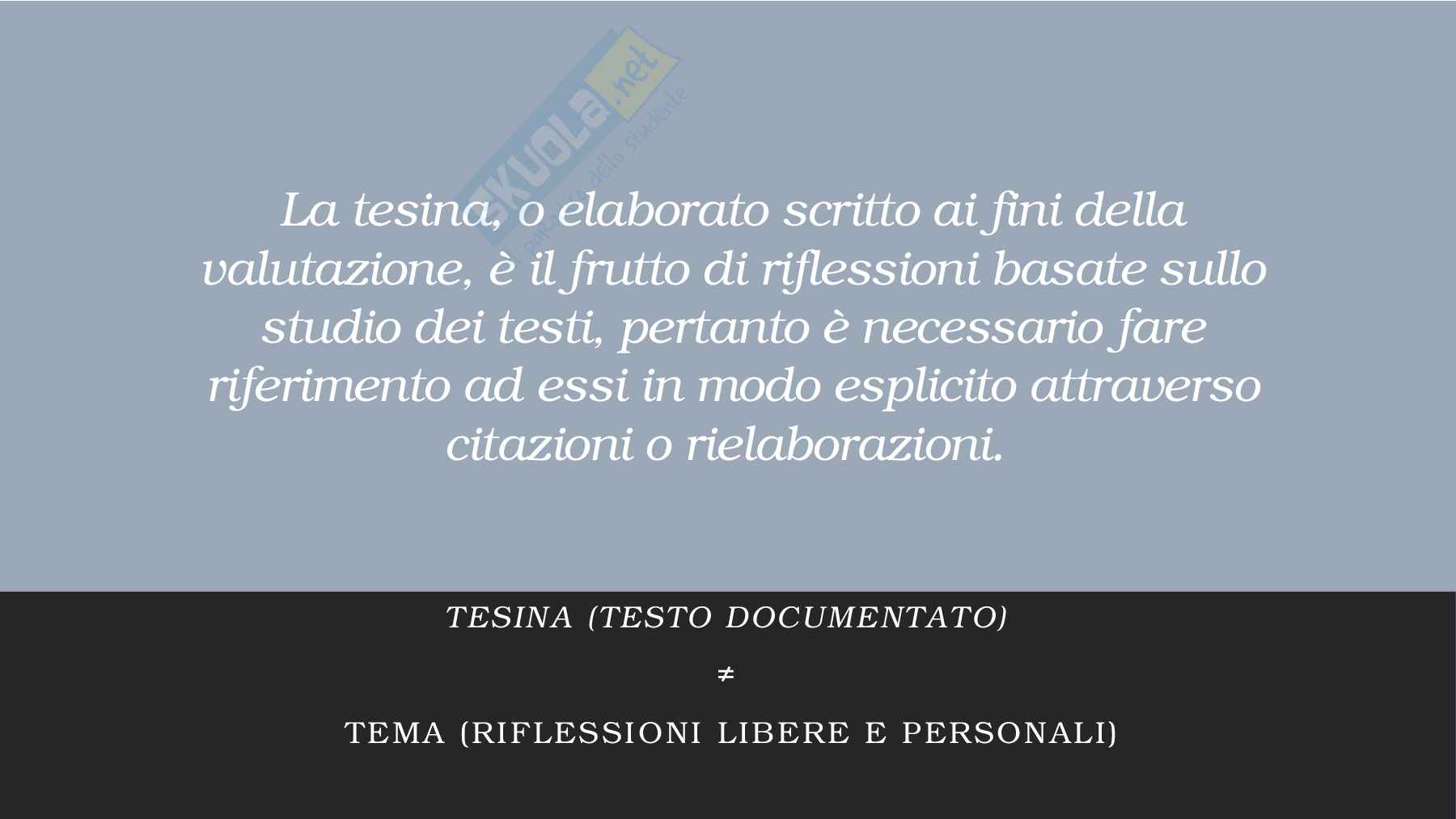 Indicazione creazione tesi Pag. 2