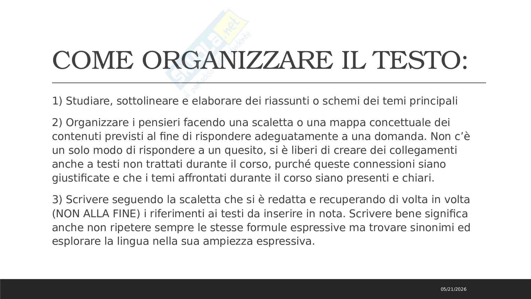 Indicazione creazione tesi Pag. 6