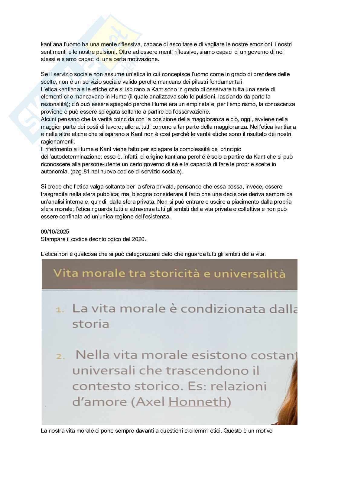 Appunti perfetti di Etica sociale Pag. 2