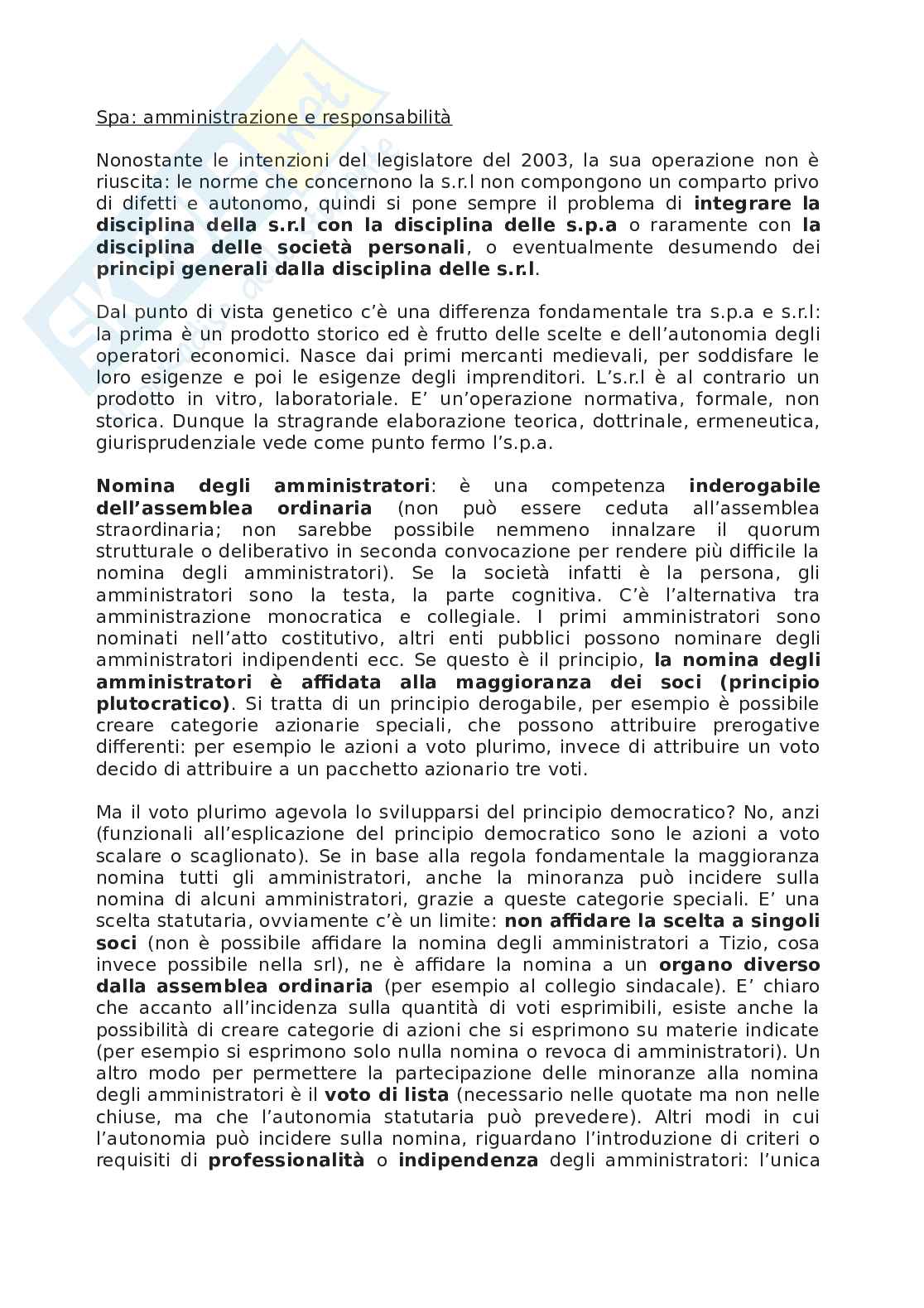 Appunti di Diritto commerciale avanzato Pag. 2