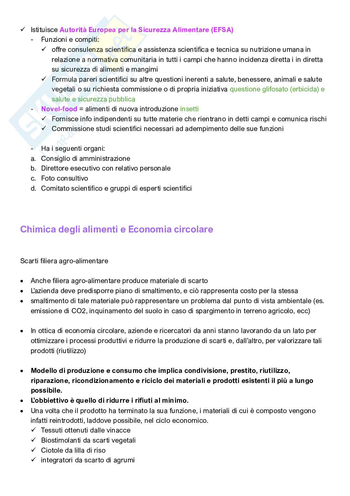 Appunti completi di Chimica degli alimenti  Pag. 16