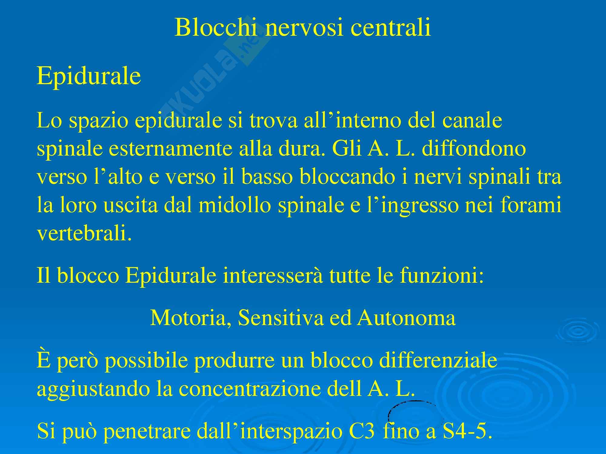 Anestetici locali Pag. 11