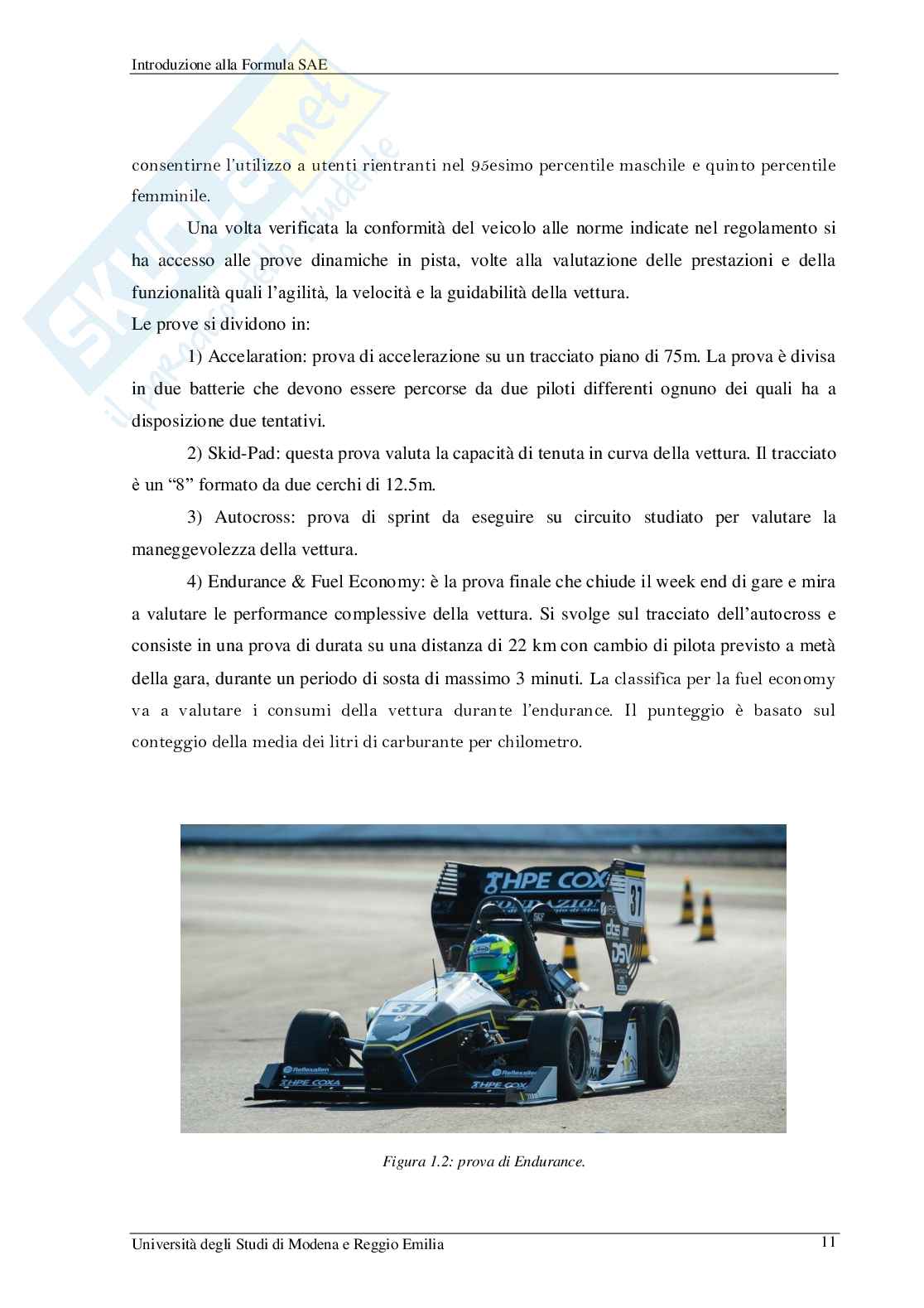 Modellazione del sistema di raffreddamento della monoposto formula SAE Pag. 11
