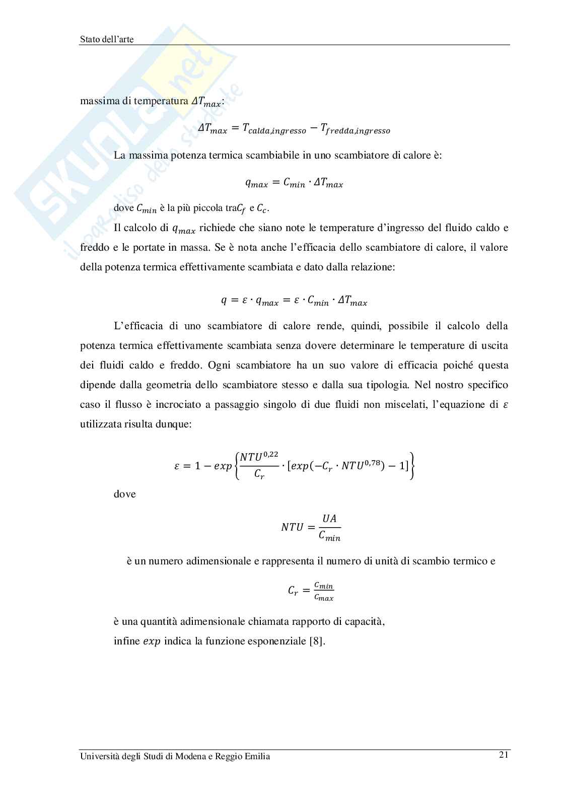 Modellazione del sistema di raffreddamento della monoposto formula SAE Pag. 21
