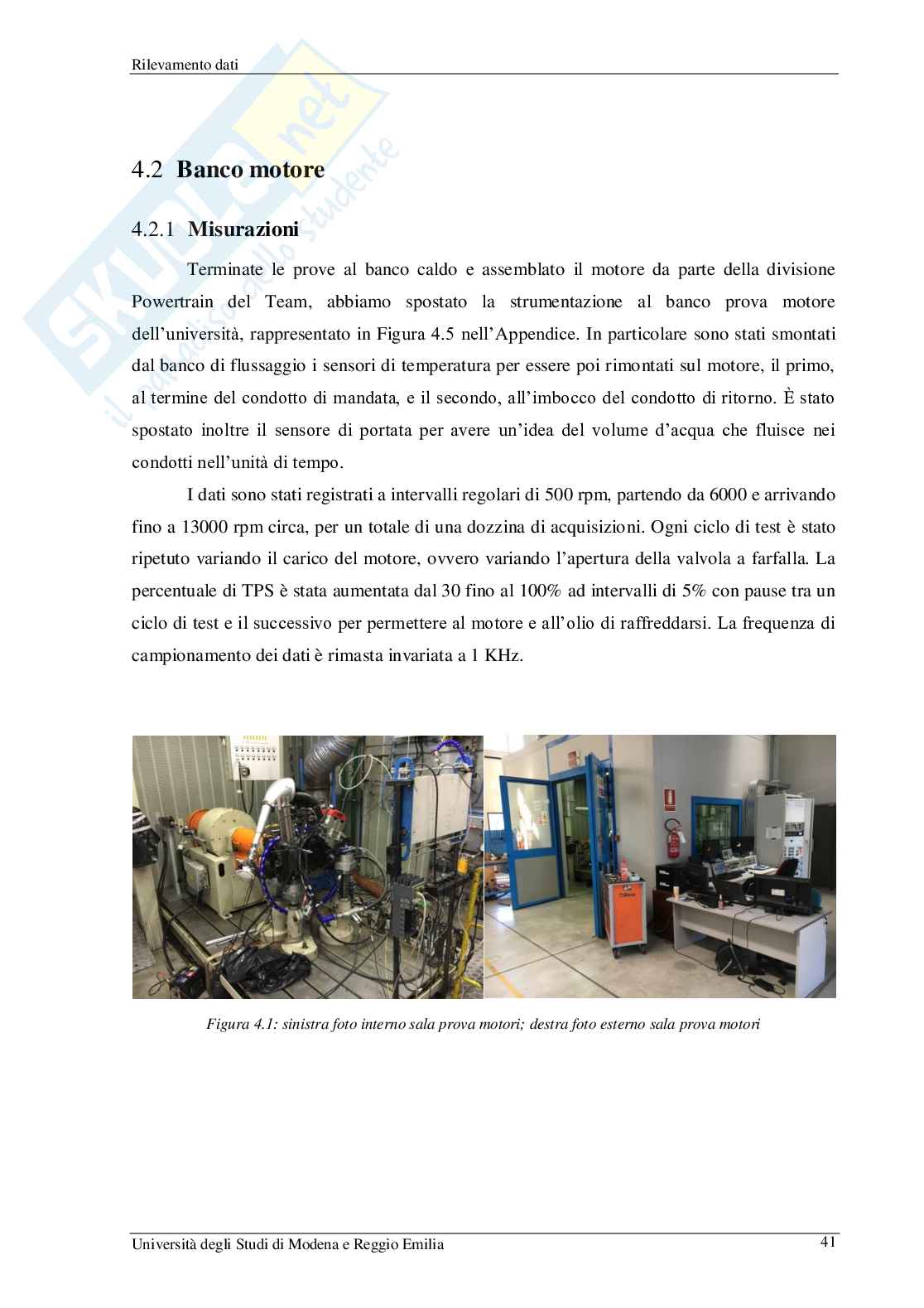 Modellazione del sistema di raffreddamento della monoposto formula SAE Pag. 41