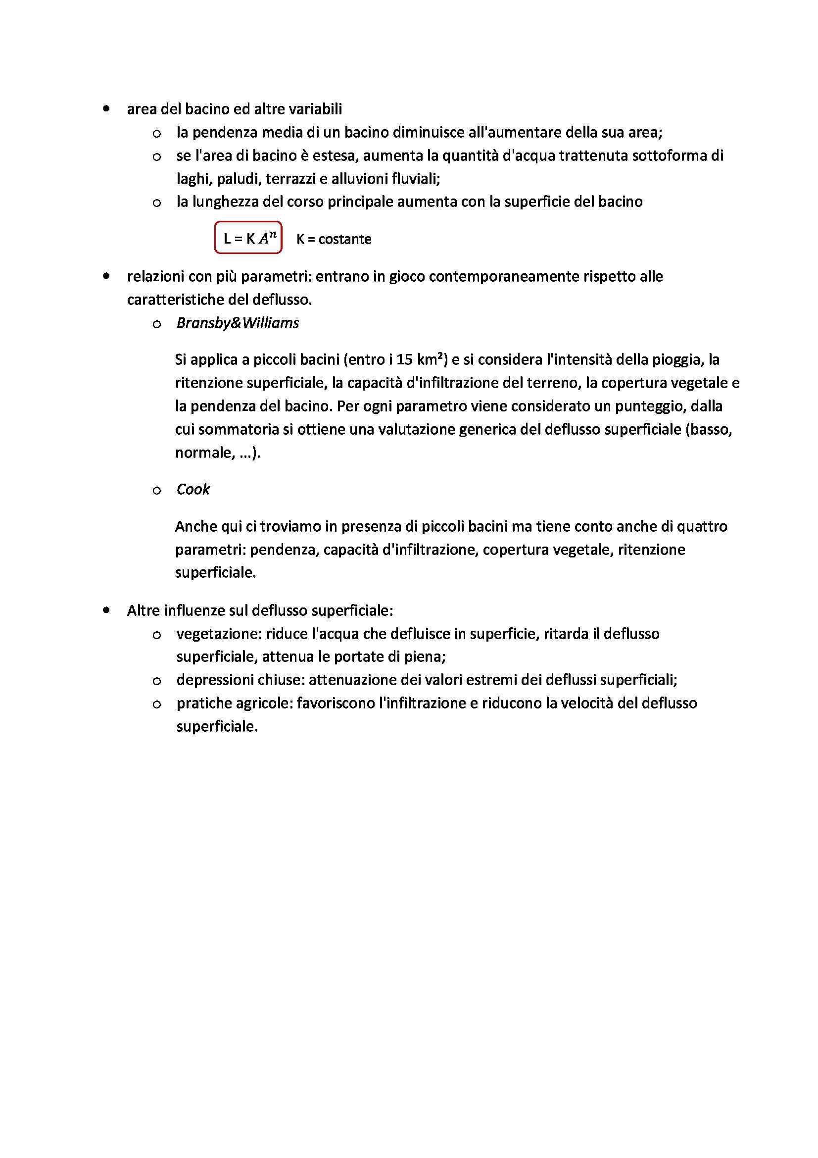 Idrogeologia - Appunti e schemi grafici Pag. 21