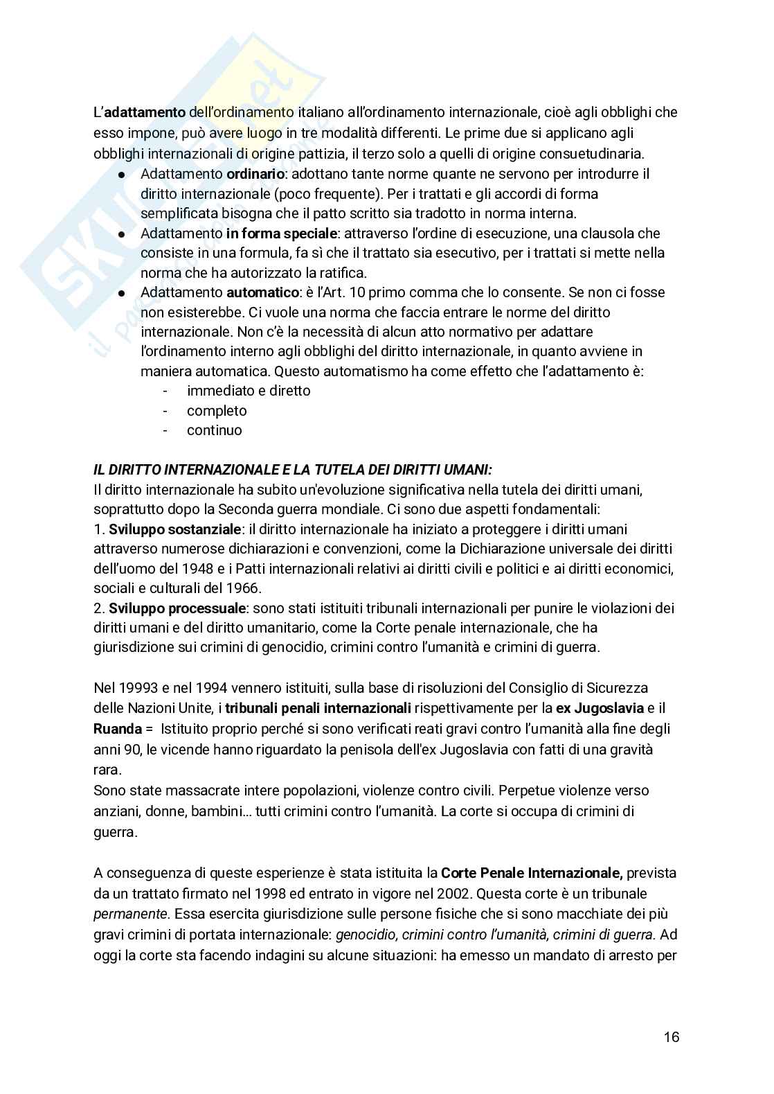 Diritto costituzionale  Pag. 16