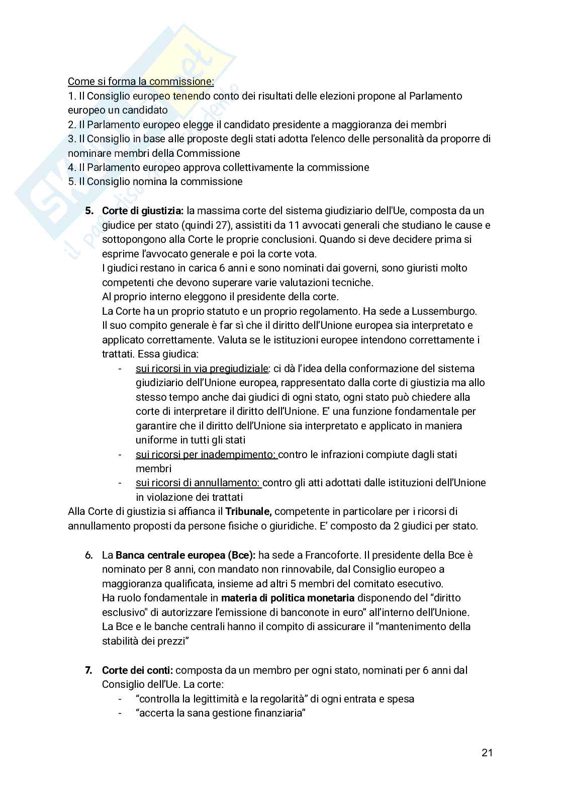 Diritto costituzionale  Pag. 21