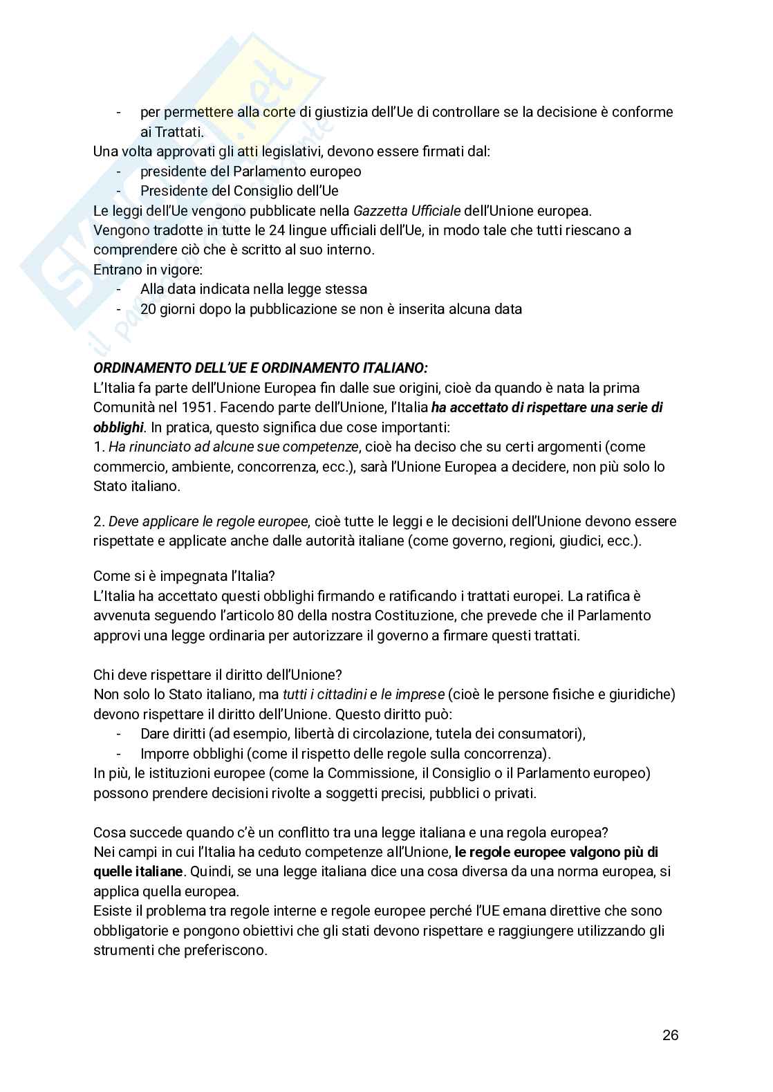 Diritto costituzionale  Pag. 26