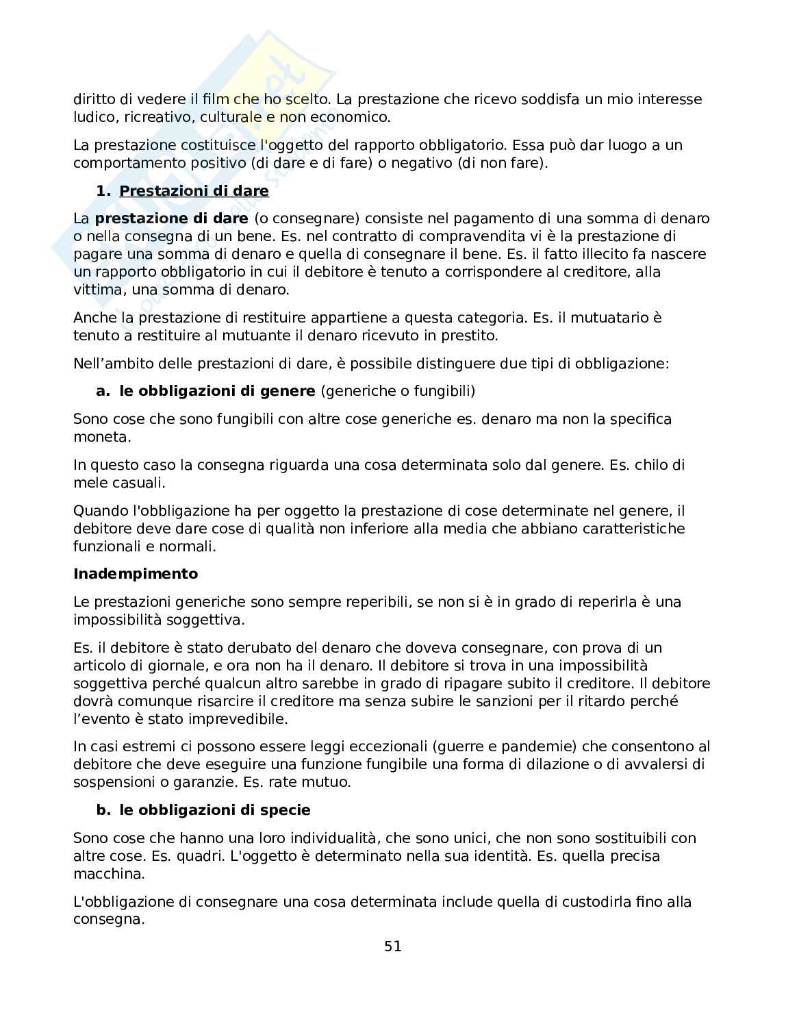 Riassunto esame Diritto privato, Prof. Iorio Giovanni, libro consigliato Corso di diritto privato, Giovanni Iorio Pag. 51