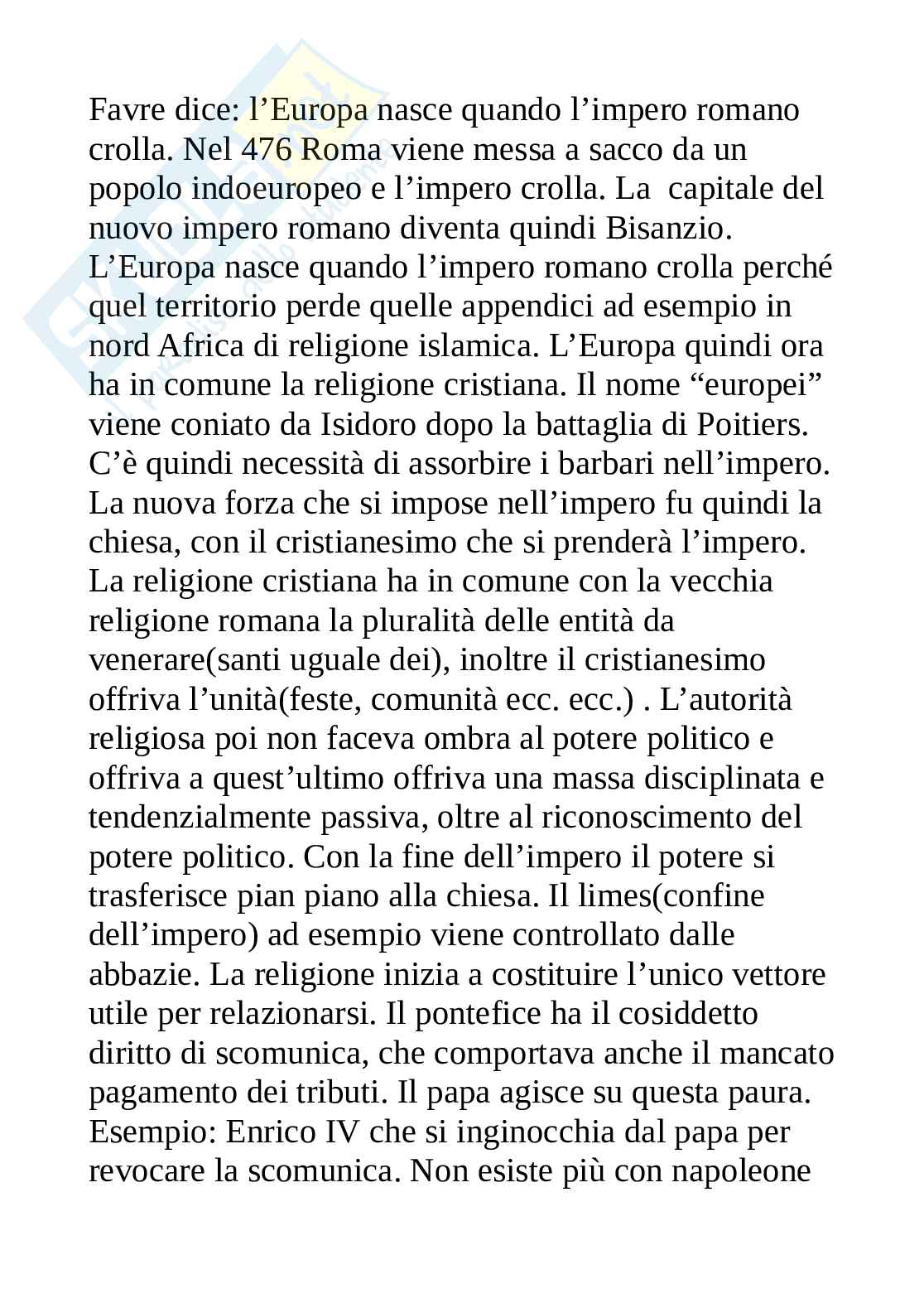 Appunti Storia moderna Pag. 1