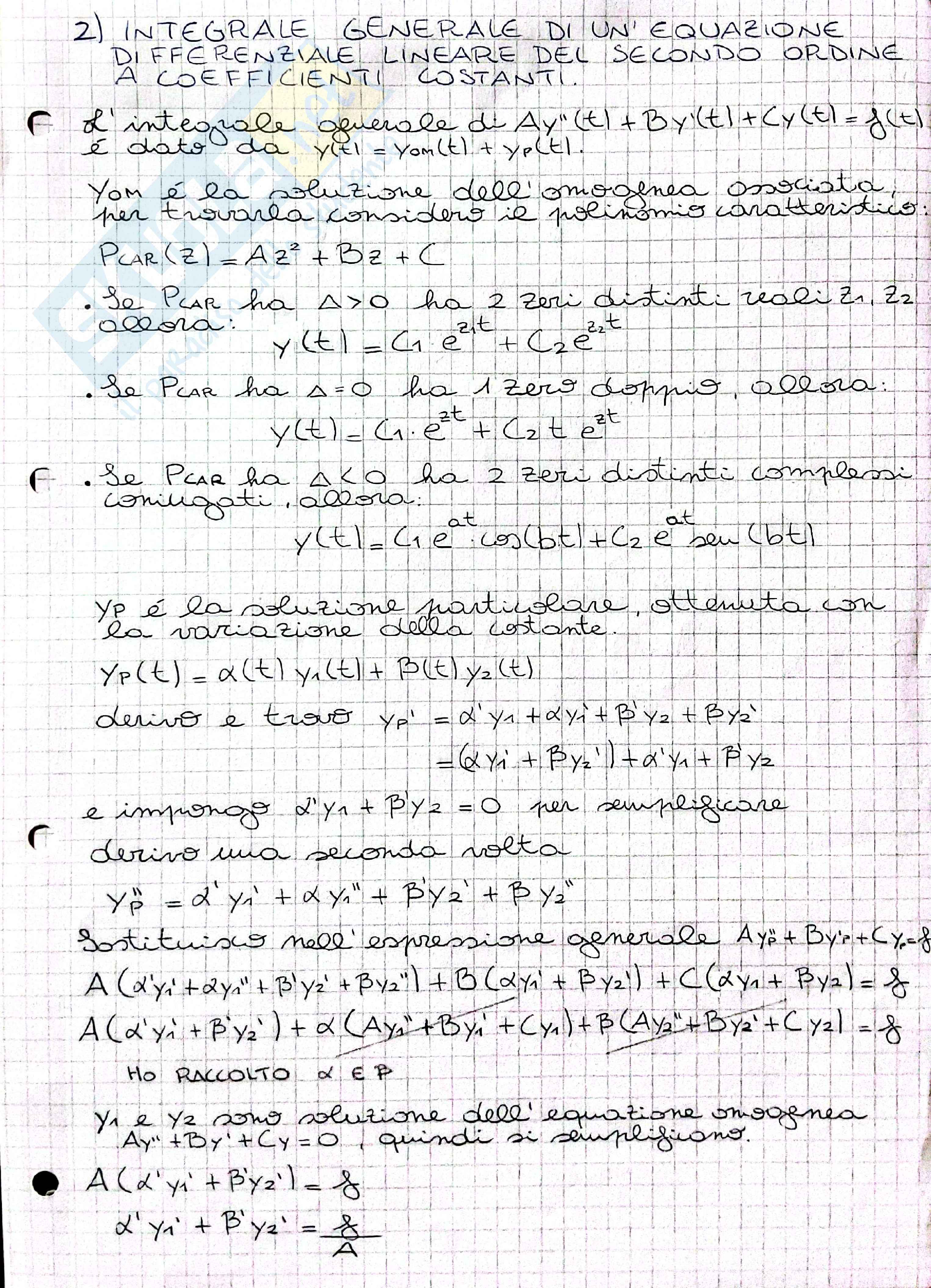 Risposte esame orale Analisi matematica, B Pag. 2