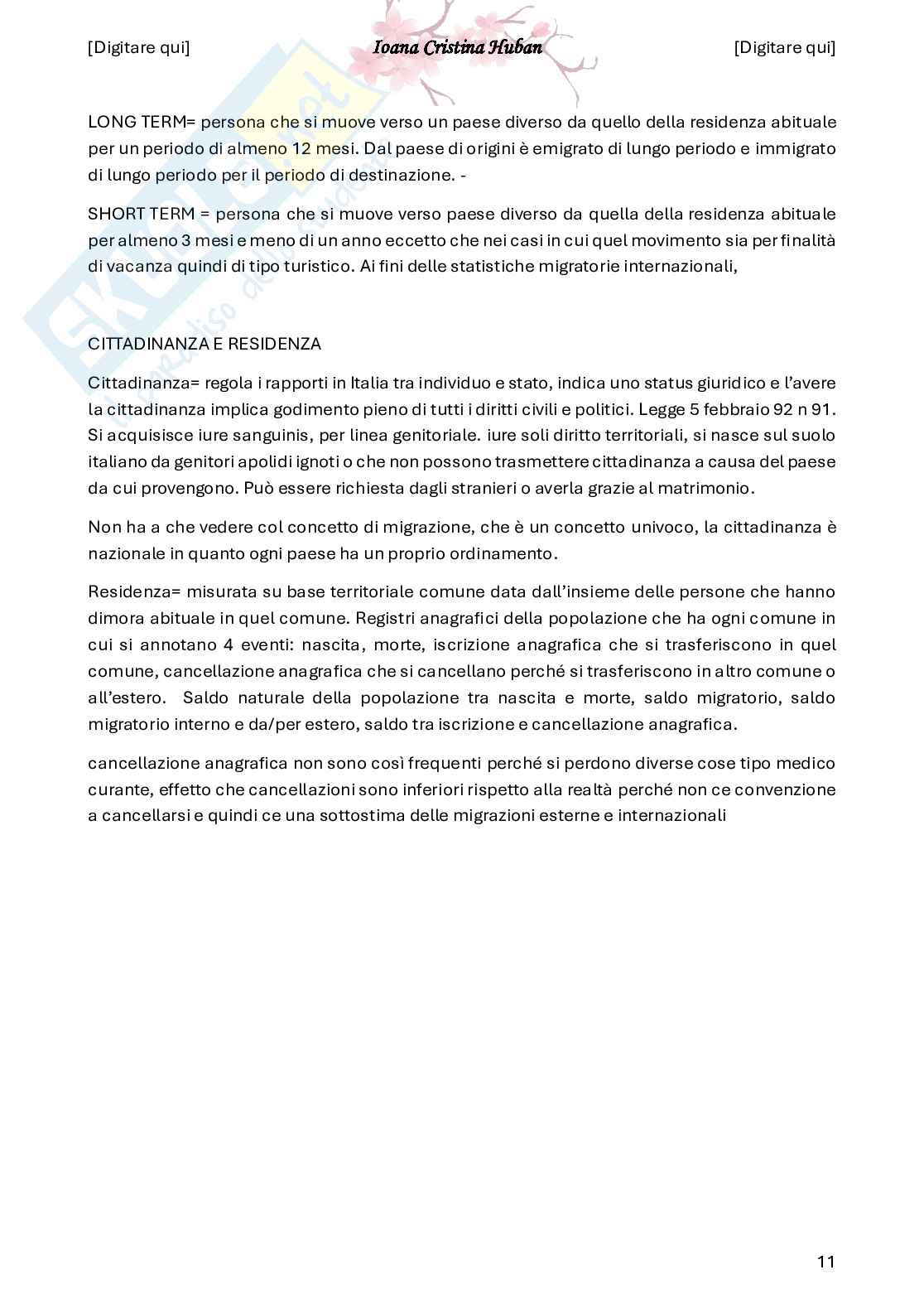 Appunti di Geografia del turismo Pag. 11