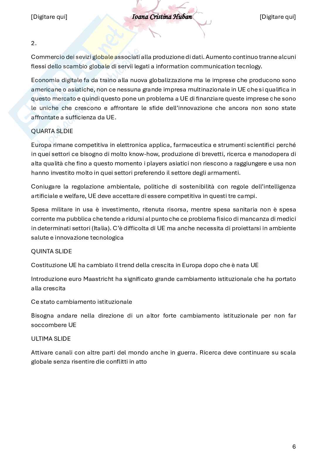Appunti di Geografia del turismo Pag. 6