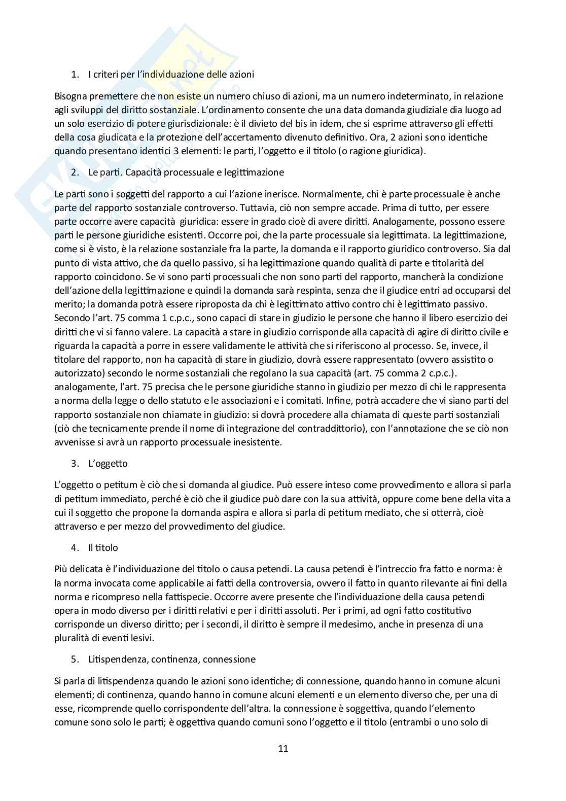 Riassunto esame Diritto processuale civile, Prof. Giussani Andrea, libro consigliato Argomenti di diritto processuale civile, Biavati Pag. 11