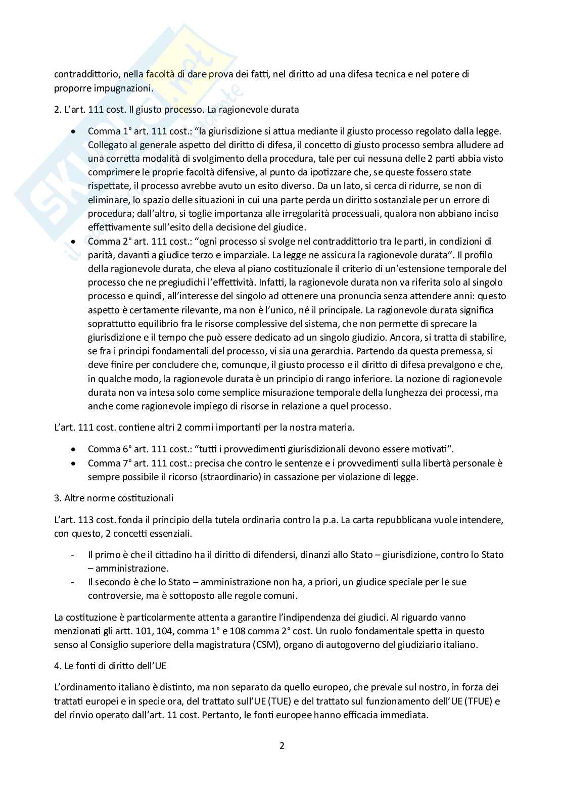 Riassunto esame Diritto processuale civile, Prof. Giussani Andrea, libro consigliato Argomenti di diritto processuale civile, Biavati Pag. 2