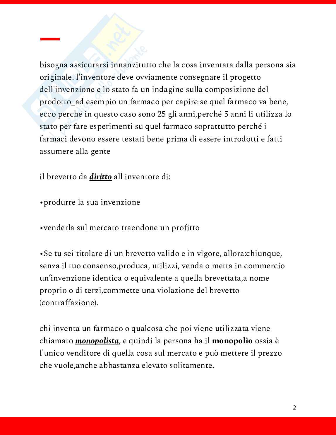 Economia aziendale - Seconda lezione Pag. 2