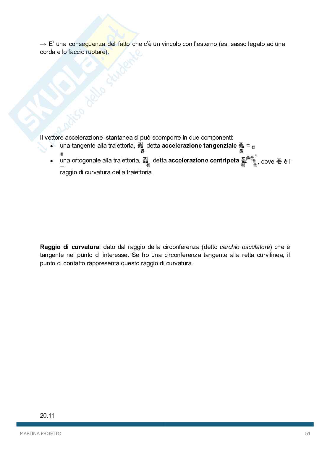 Biomeccanica dell'attività motoria Pag. 51