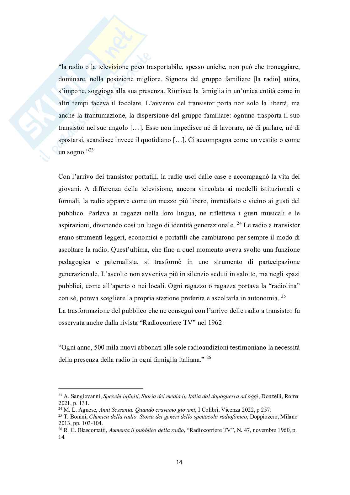Voce di una generazione: Bandiera Gialla e l’influenza della musica beat negli anni Sessanta Pag. 16