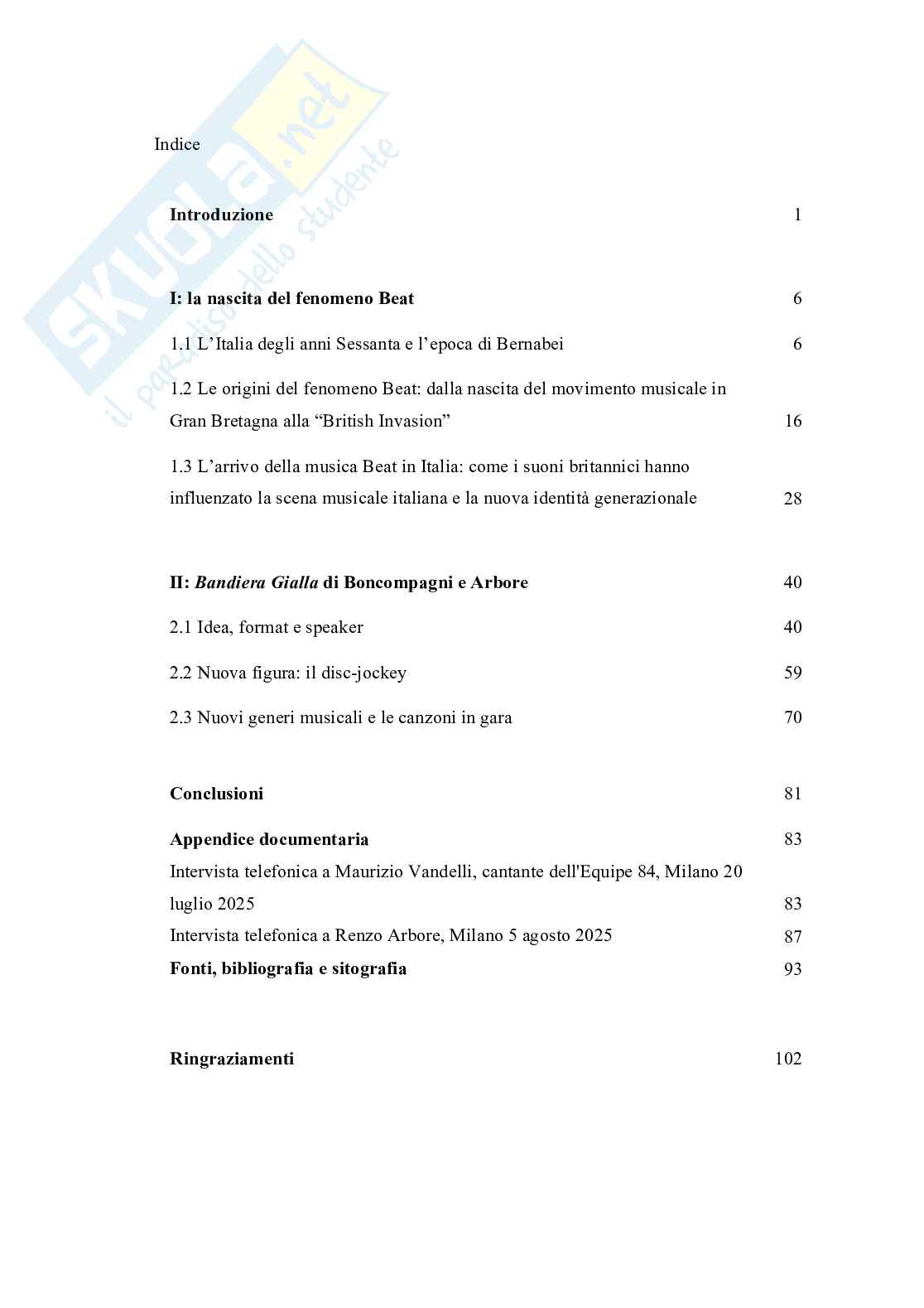 Voce di una generazione: Bandiera Gialla e l’influenza della musica beat negli anni Sessanta Pag. 2