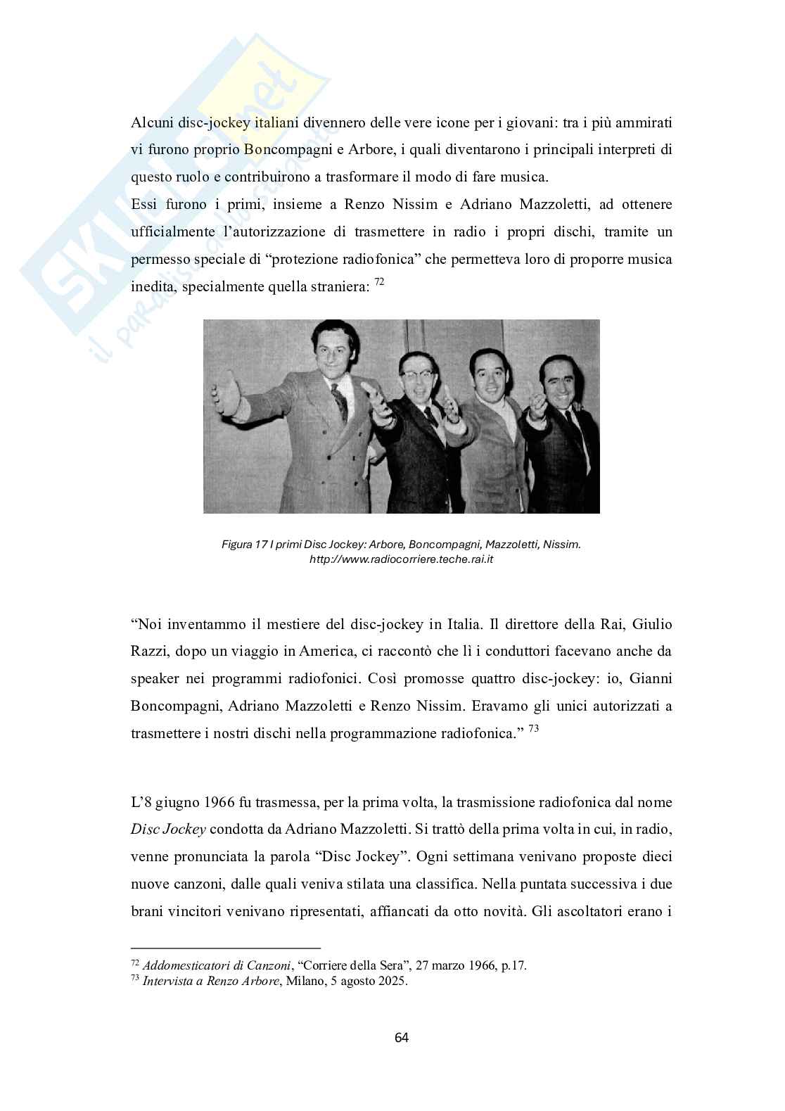 Voce di una generazione: Bandiera Gialla e l’influenza della musica beat negli anni Sessanta Pag. 66