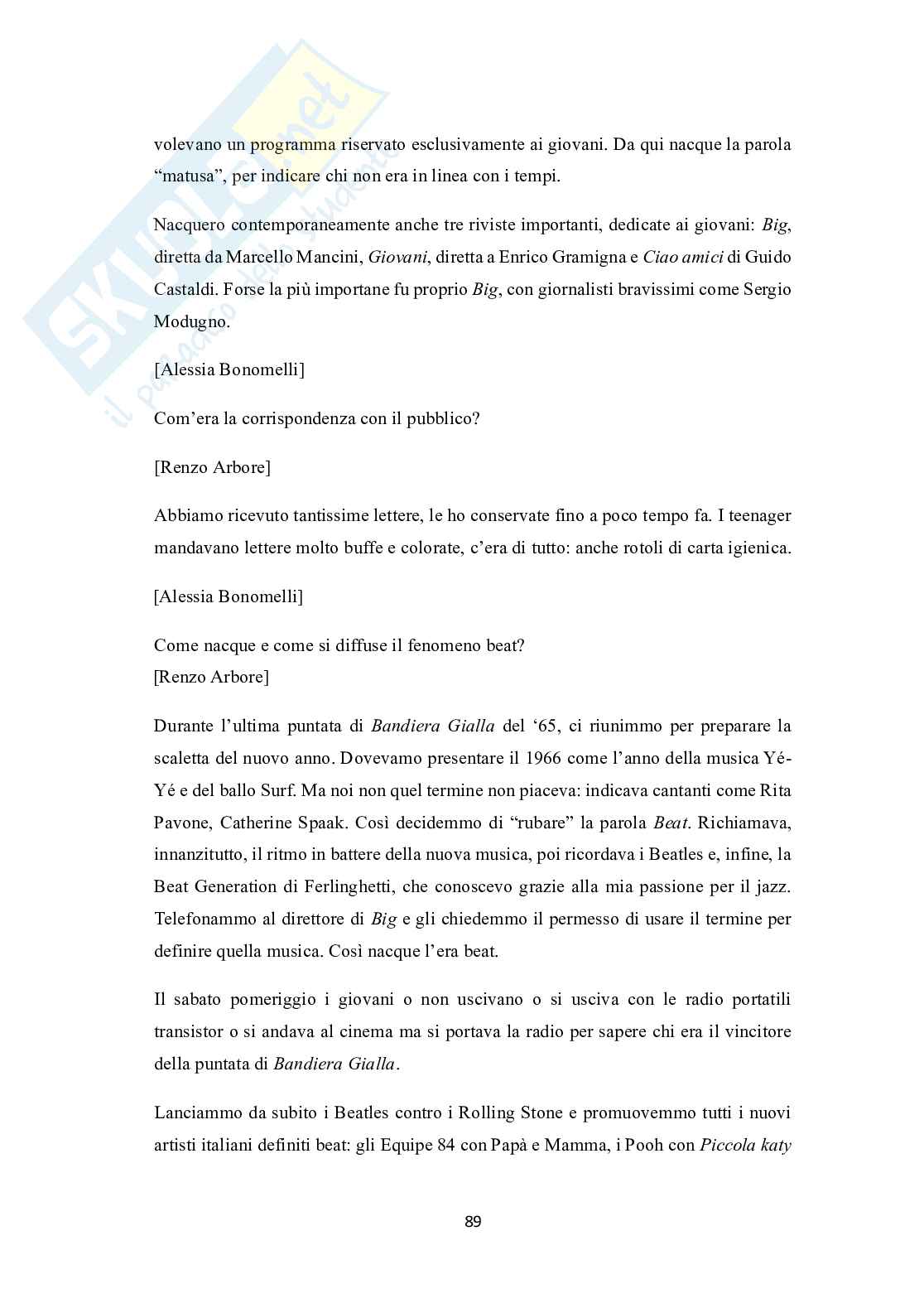 Voce di una generazione: Bandiera Gialla e l’influenza della musica beat negli anni Sessanta Pag. 91