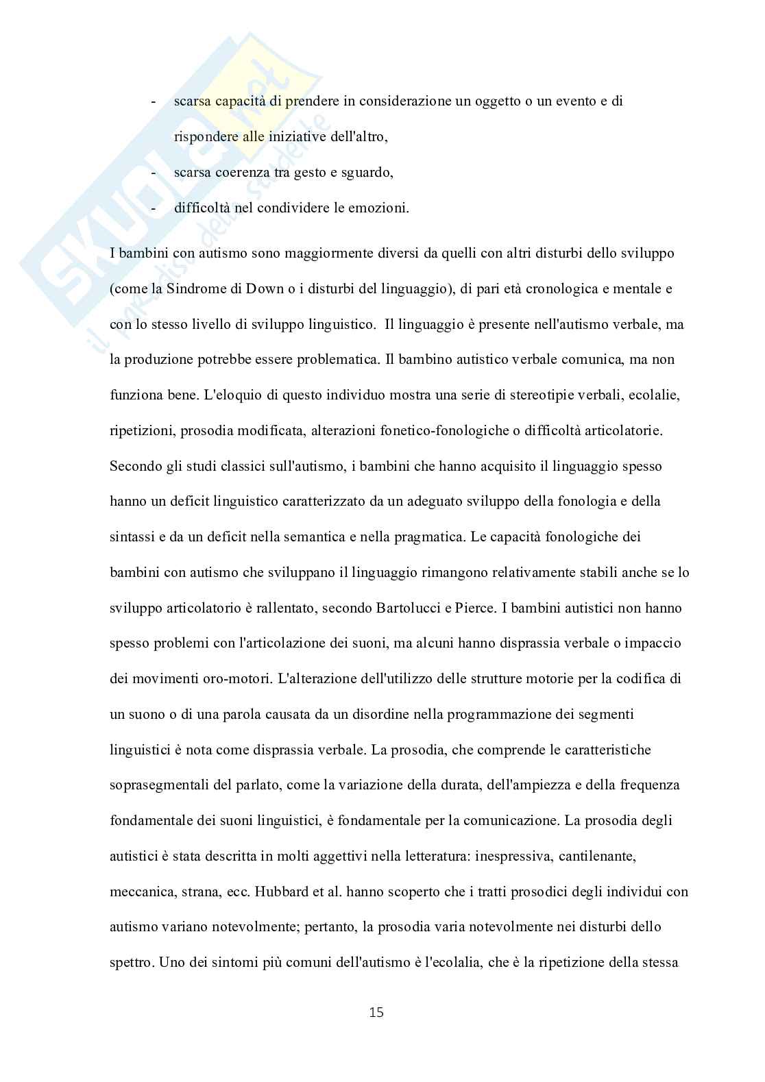  Motricità fine nell’autismo Pag. 16