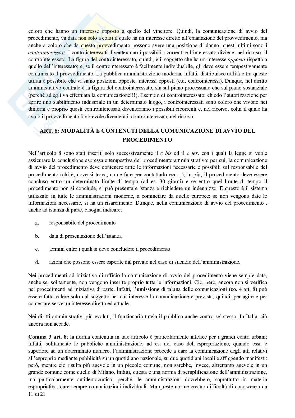 Appunti Di Diritto Amministrativo Legge Sul Procedimento Amministrativo L 241 1990 Commentata